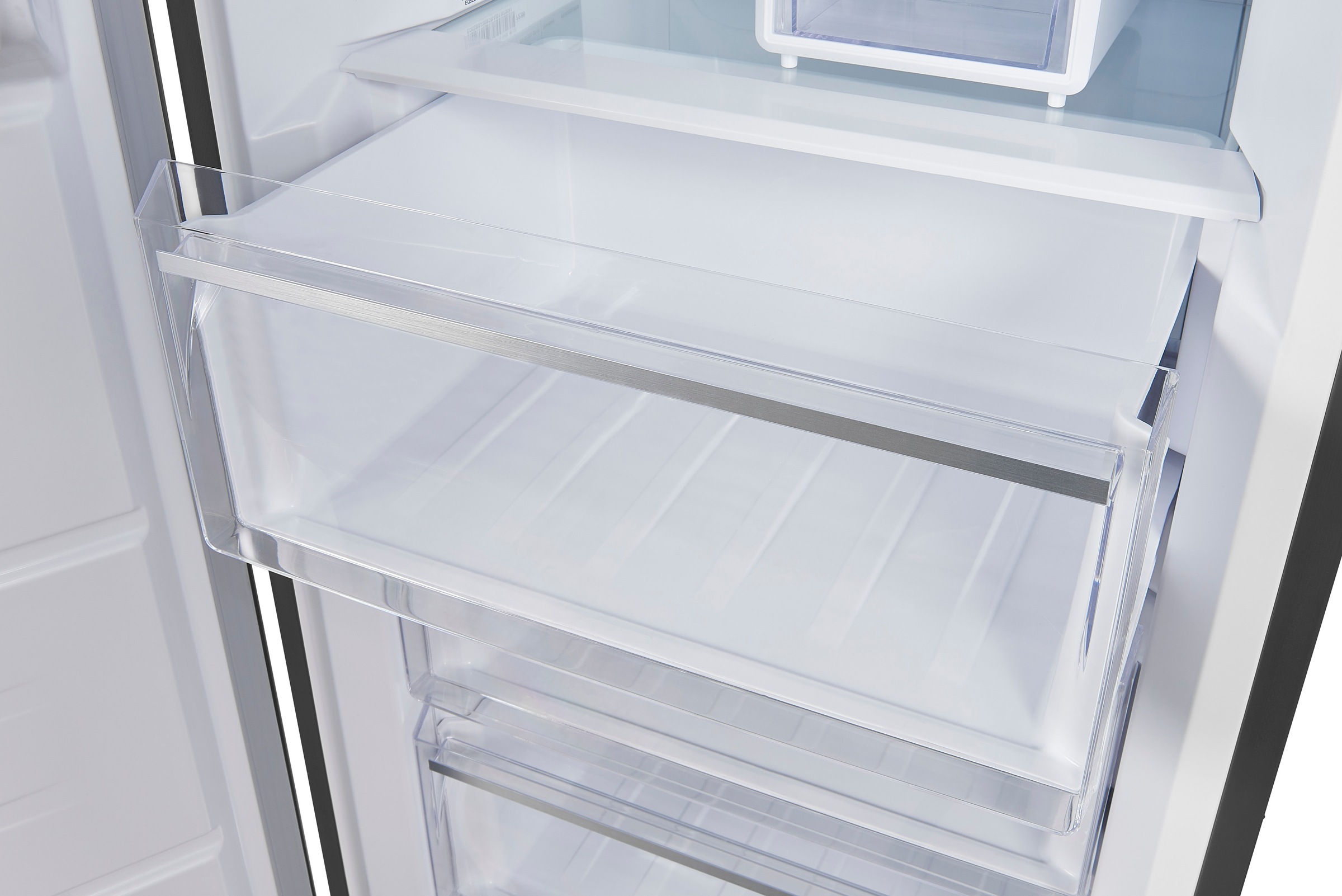 exquisit Gefrierschrank »GS295--H-040E inoxlook«, 185 cm hoch, 60 cm breit, Türanschlag wechselbar