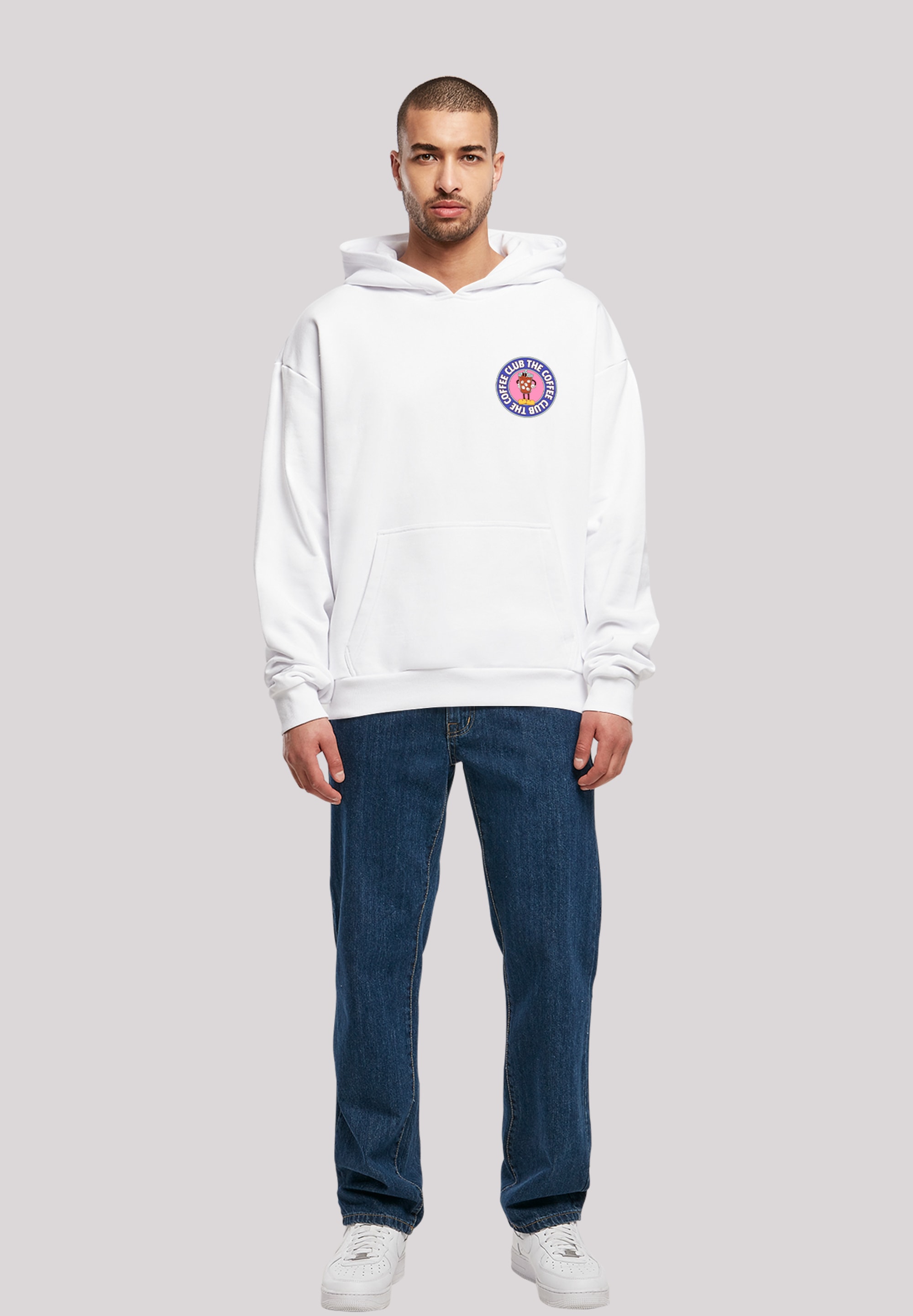 F4NT4STIC Kapuzenpullover »Coffee Club«, Premium Qualität