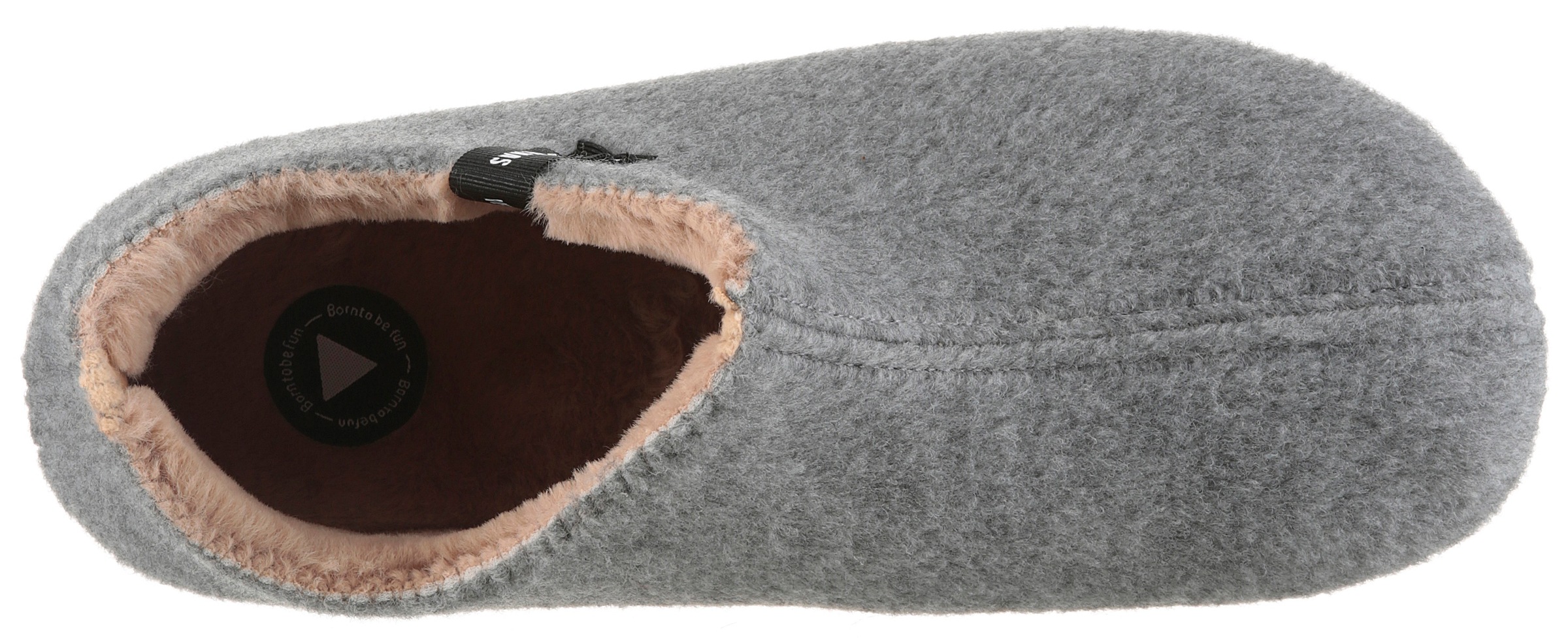 VERBENAS Hausschuh »Edward«  , Hüttenschuh, Homeslipper zum Schlupfen