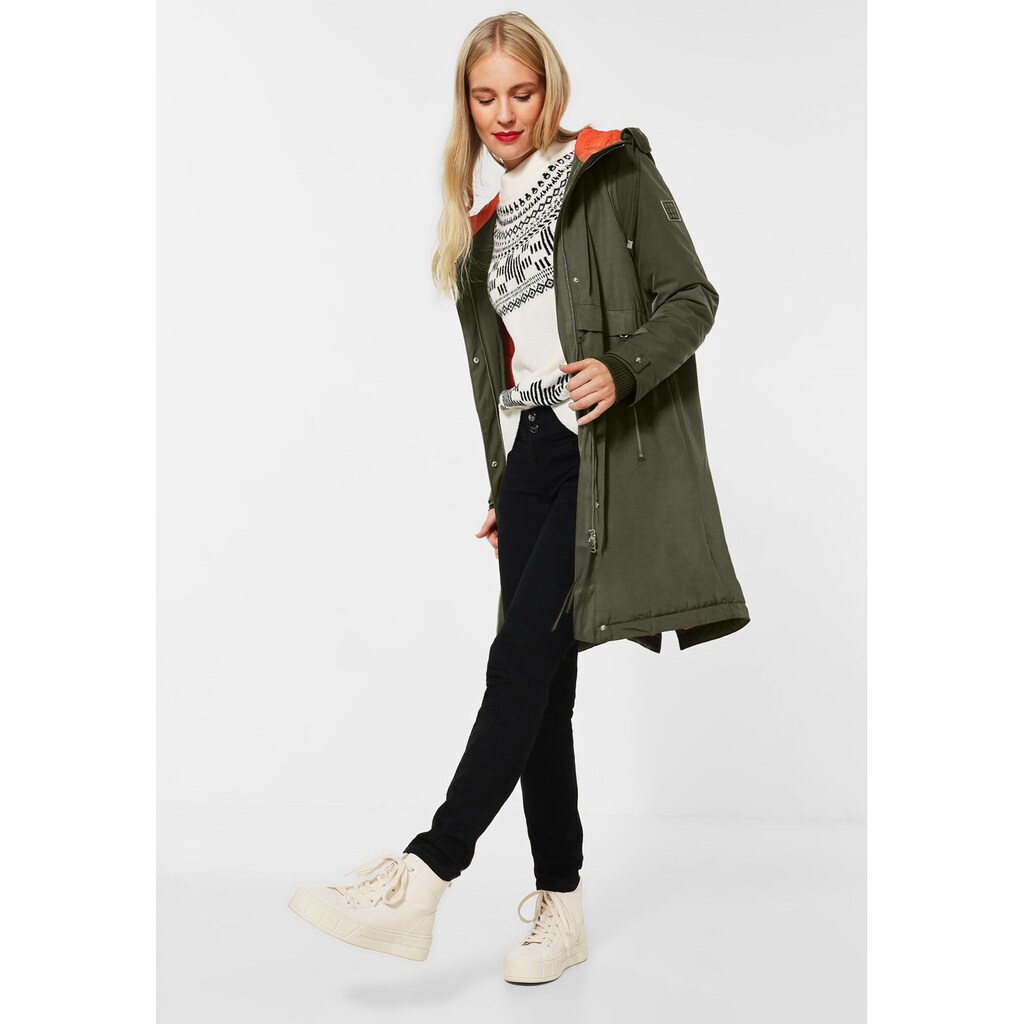 STREET ONE Parka, mit Kapuze