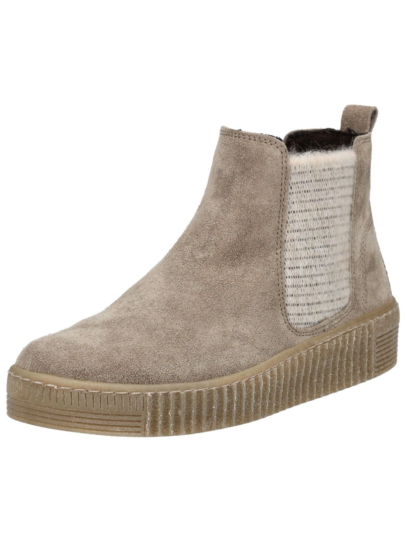 Gabor Plateaustiefelette "Gabor Stiefelette Veloursleder/Textil" günstig online kaufen