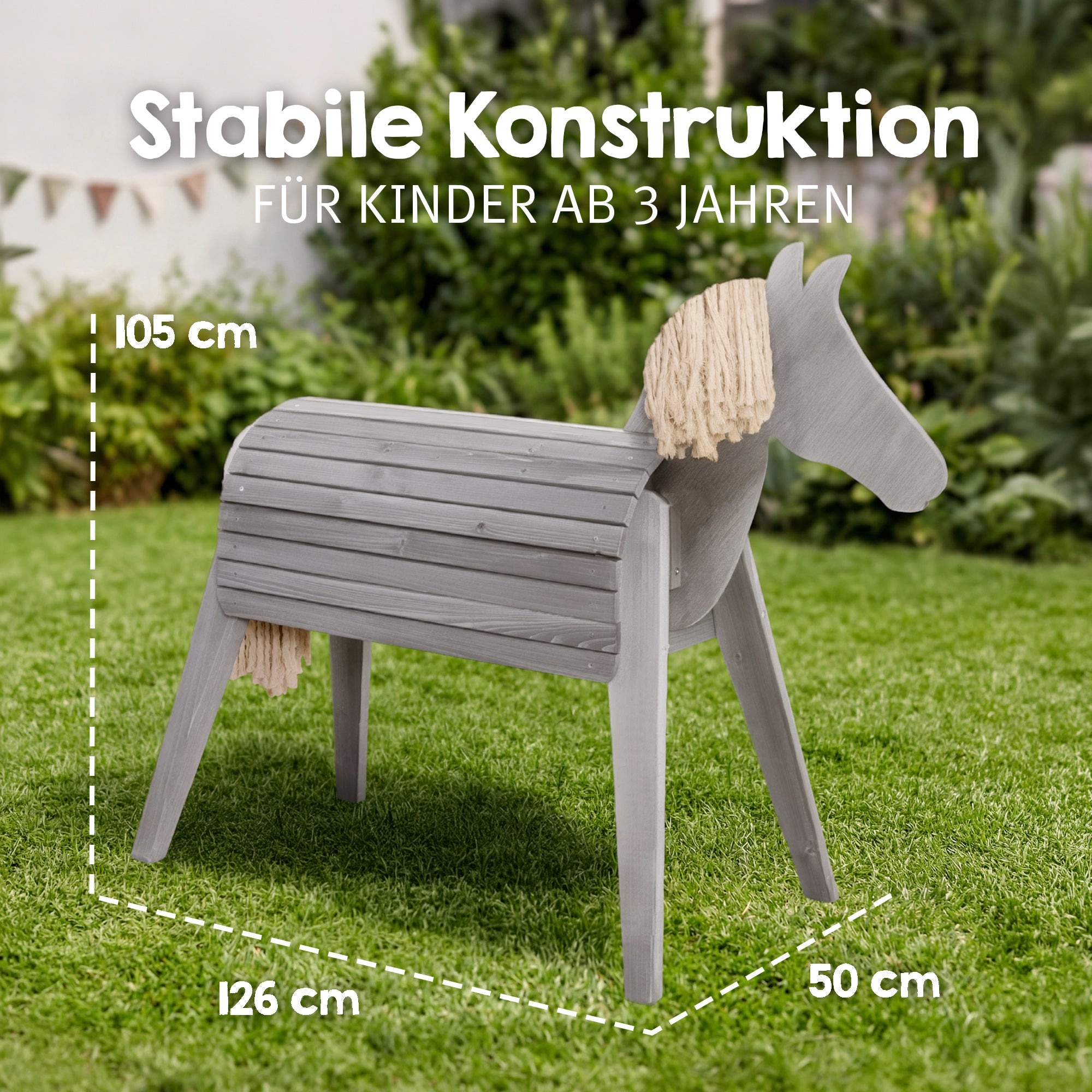 roba® Holzpferd »Spielpferd«