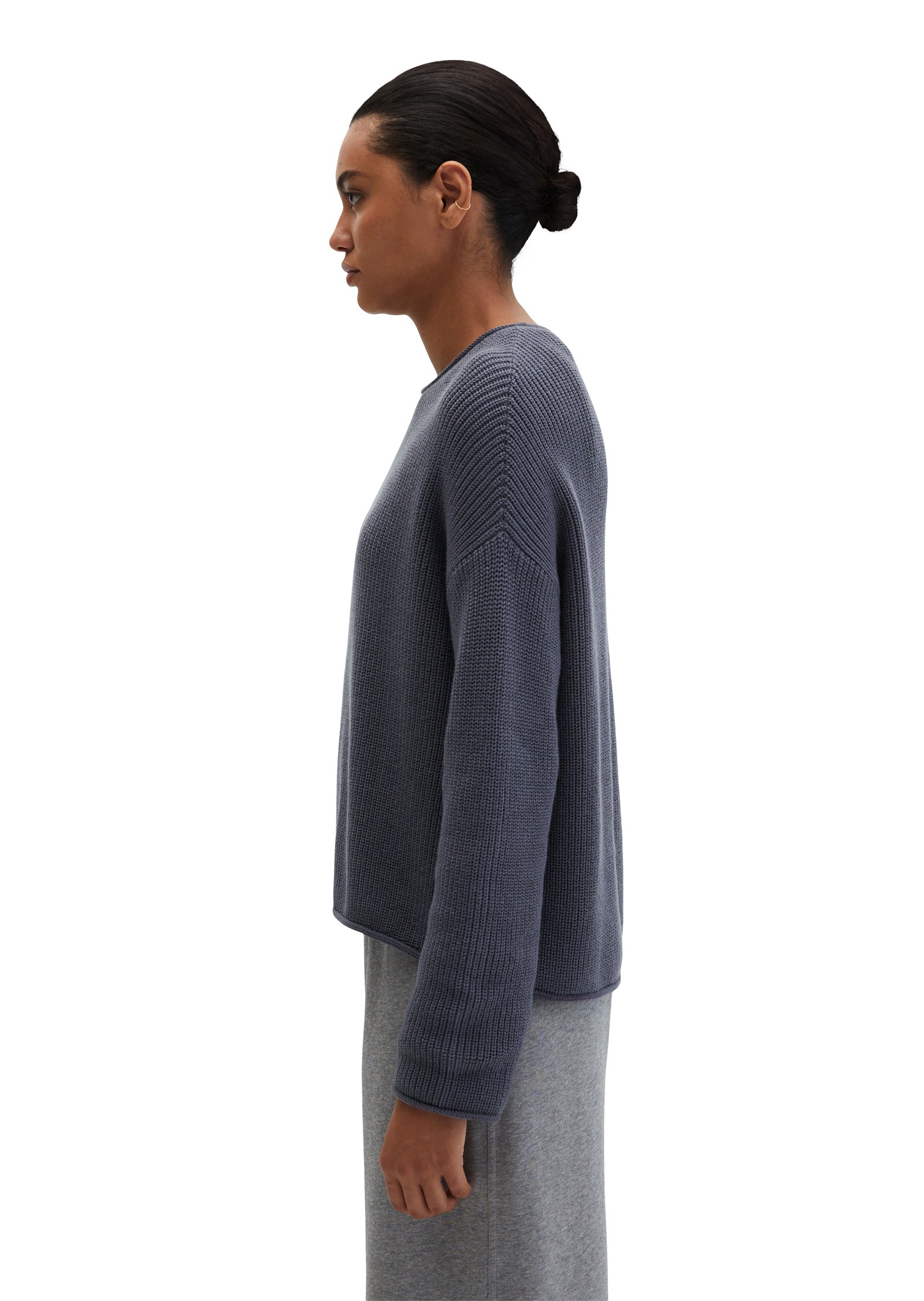 Marc OPolo Rundhalspullover "aus Heavy-Weight-Organic-Cotton" günstig online kaufen