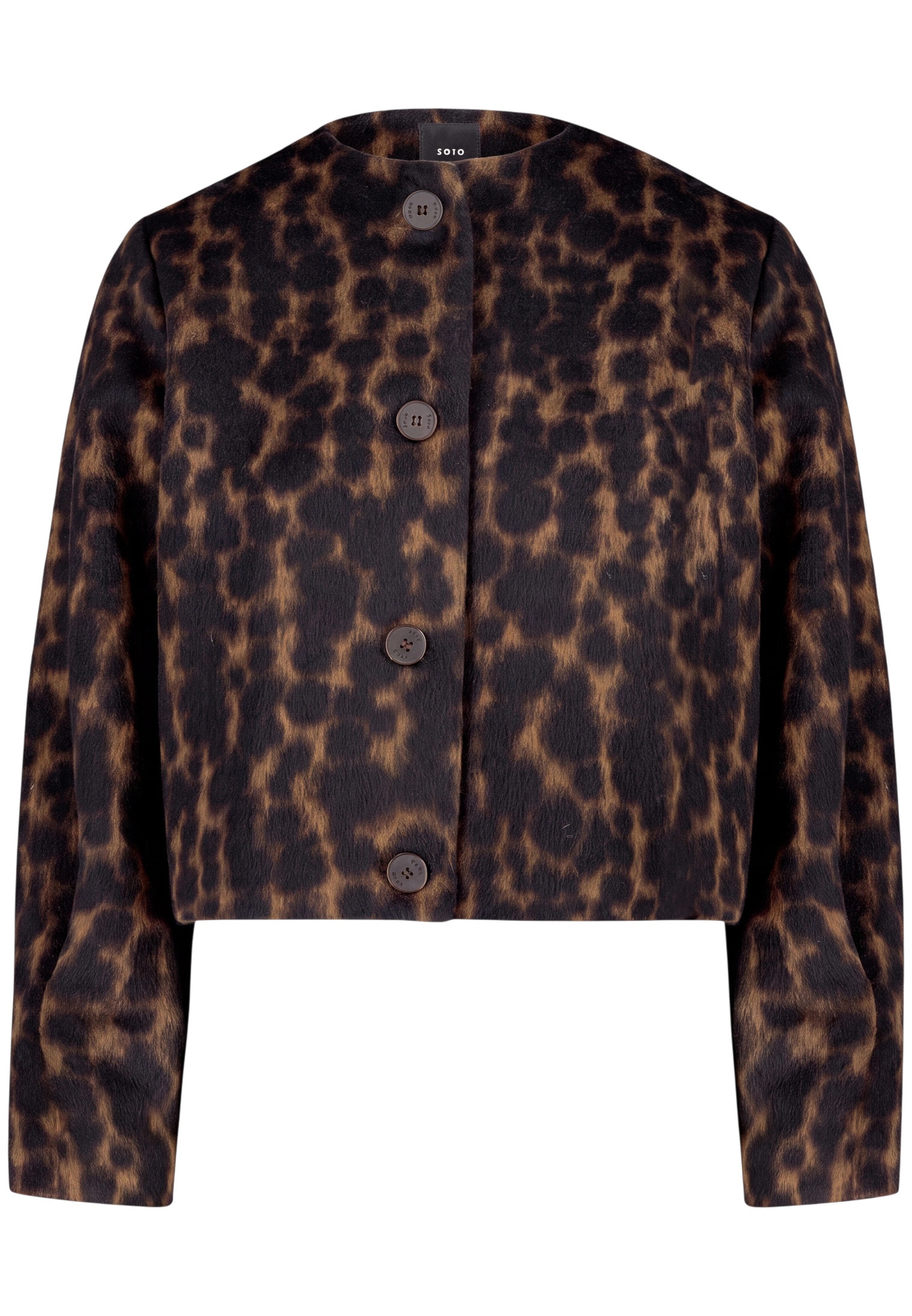 Zero Jackenblazer »Damen mit Jacquard« Knopfleiste