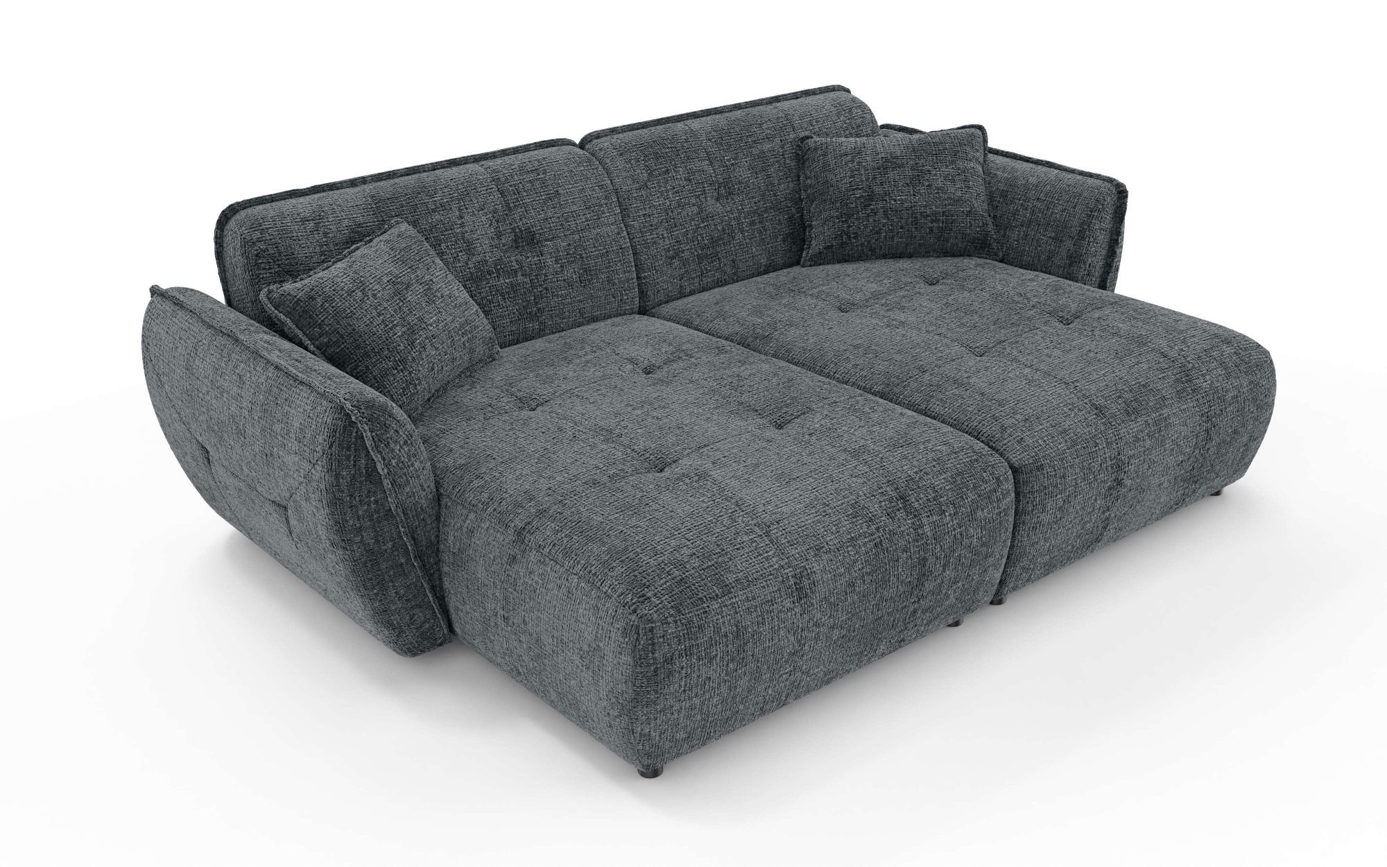 Home affaire Big-Sofa "MIRELDA Design-Sofa mit Steppungen, extra tief, Brei günstig online kaufen