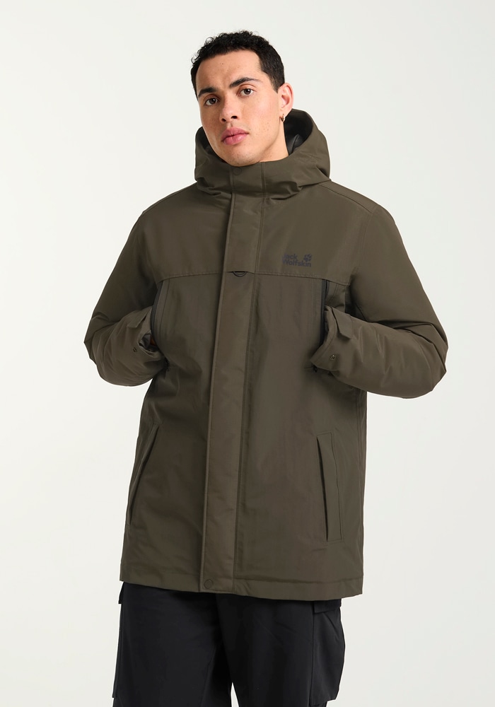 Jack Wolfskin Winterjacke "GLACIER SHIELD JKT M" mitKapuze Winddicht, wasse günstig online kaufen