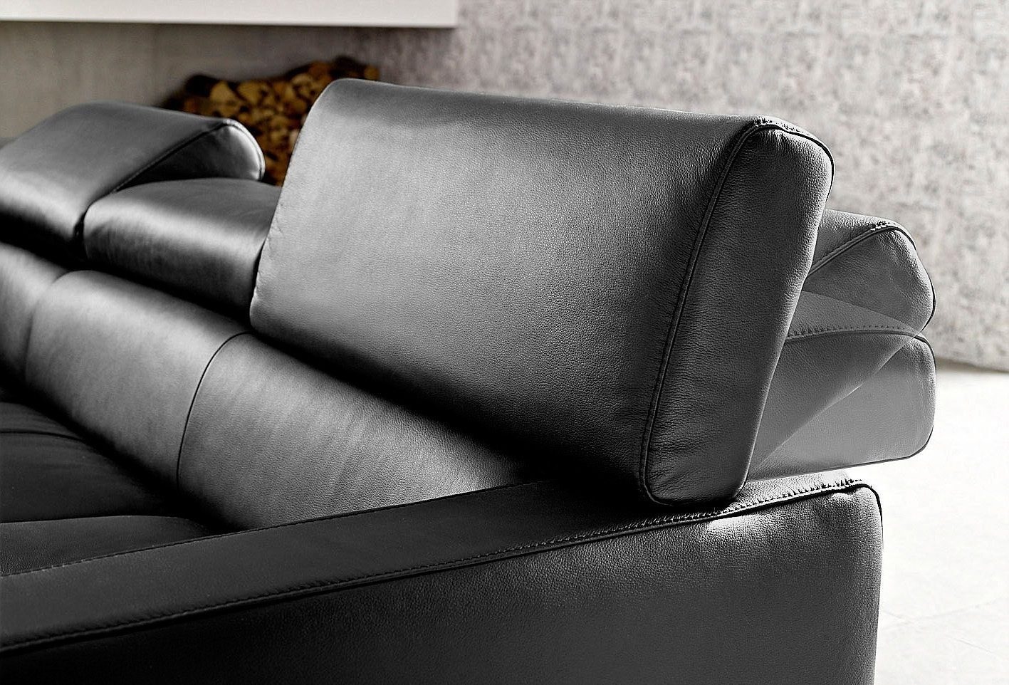 COTTA Polstergarnitur »Sammy«, (Set, Tiefe der Recamiere 169 cm), Set: bestehend aus Wohnlandschaft und Hocker, wahlweise Bettfunktion
