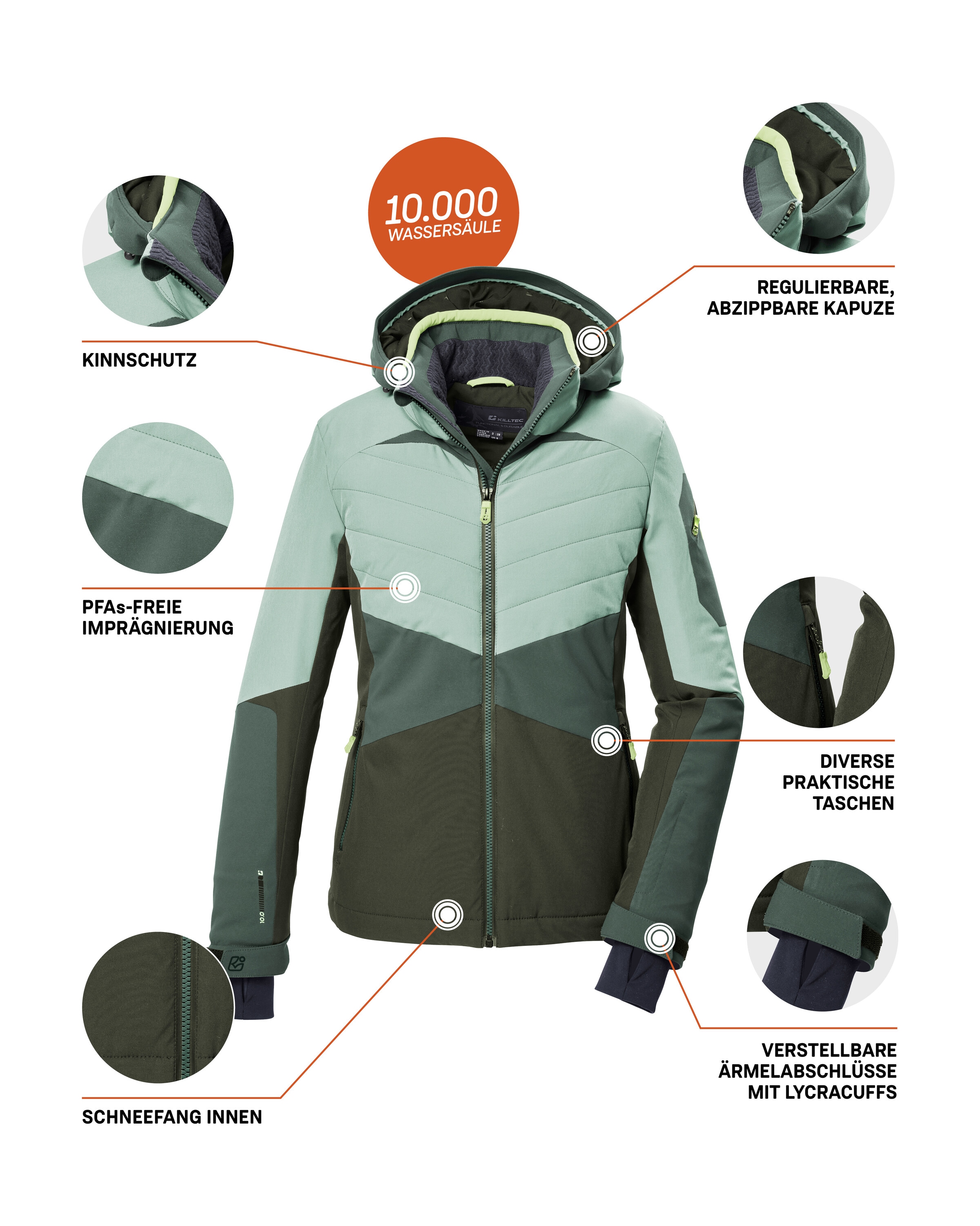 Killtec Skijacke »KSW 34 WMN SKI JCKT«