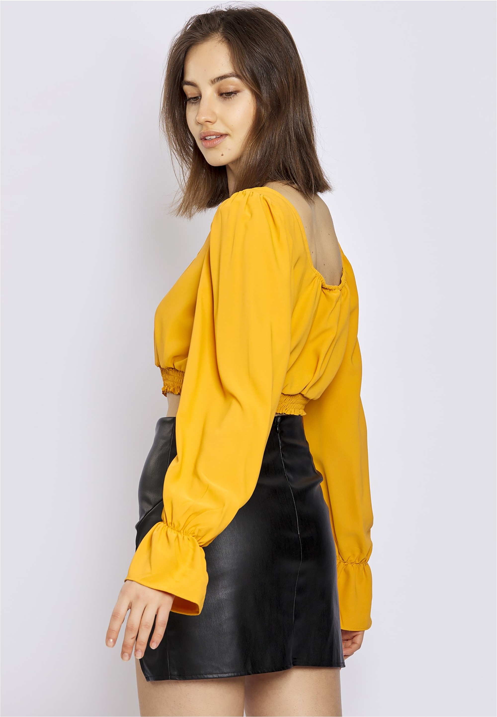 freshlions Klassische Bluse, (1 tlg.), mit kurzem Schnitt