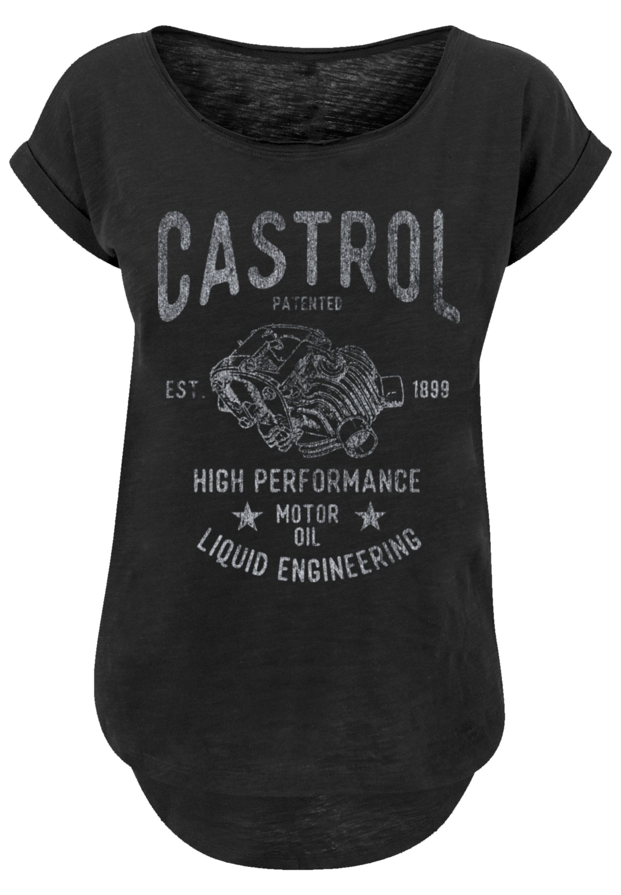 F4NT4STIC T-Shirt "Castrol Retro Engine" Premium Qualität günstig online kaufen