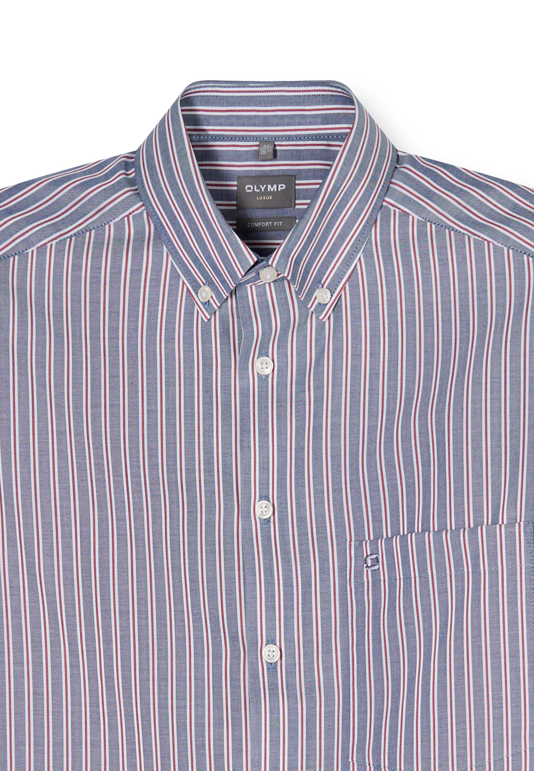 OLYMP Luxor Button-down Shirt Navy 44 2