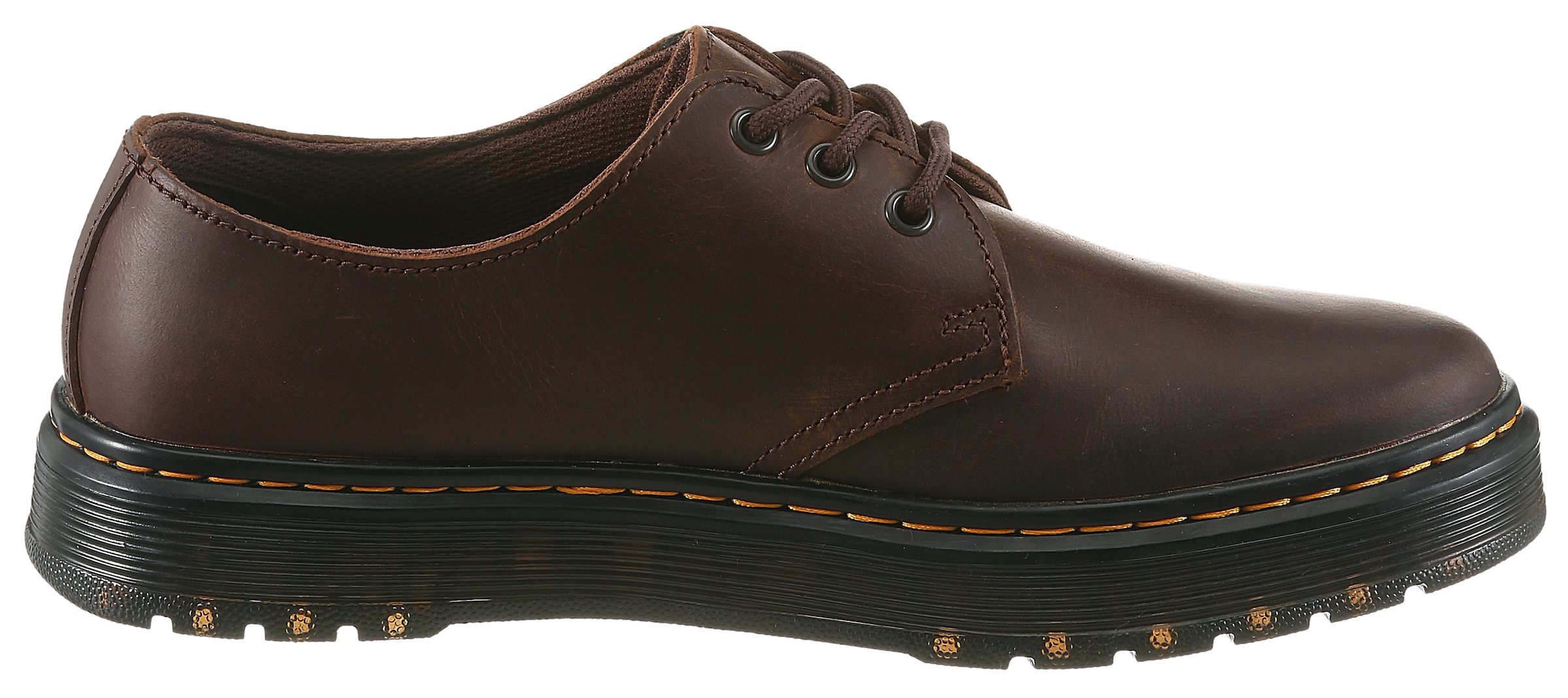 DR. MARTENS Schnürschuh »BROOKLINE LO LEDER SCHUHE«  Freizeitschuh, Halbschuh, mit Luftkammern Laufsohle