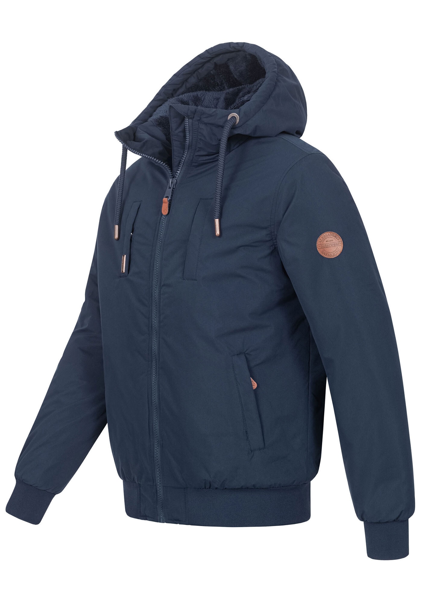 Alessandro Salvarini Winterjacke »ASWeighty« mit weichem Teddyfell innen