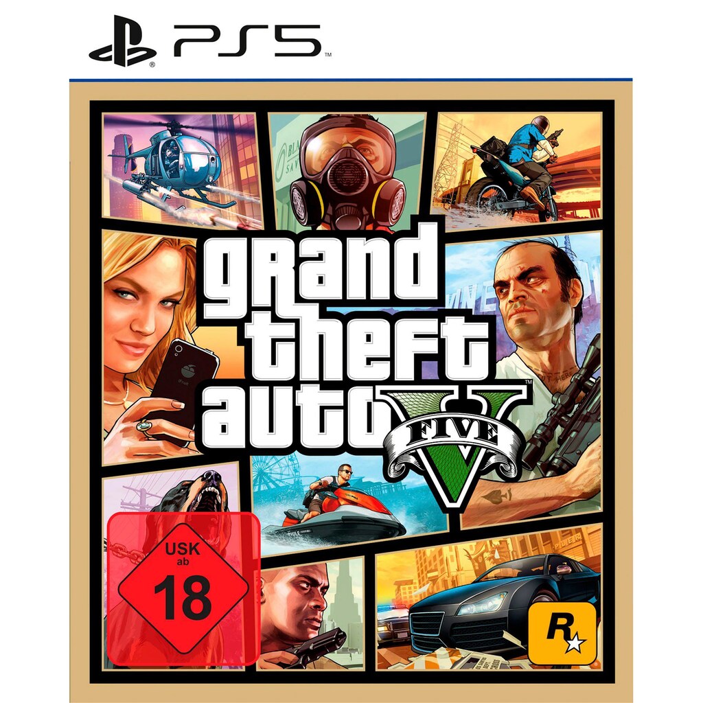 Rockstar Games Spielesoftware »RAZER Kaira X for Playstation + PS5 GTA5«, PlayStation 5