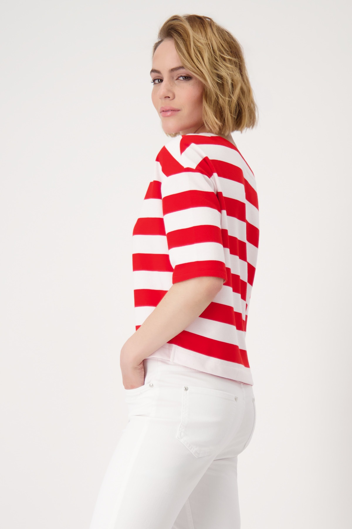 Monari Sweatshirt, mit Streifen günstig online kaufen
