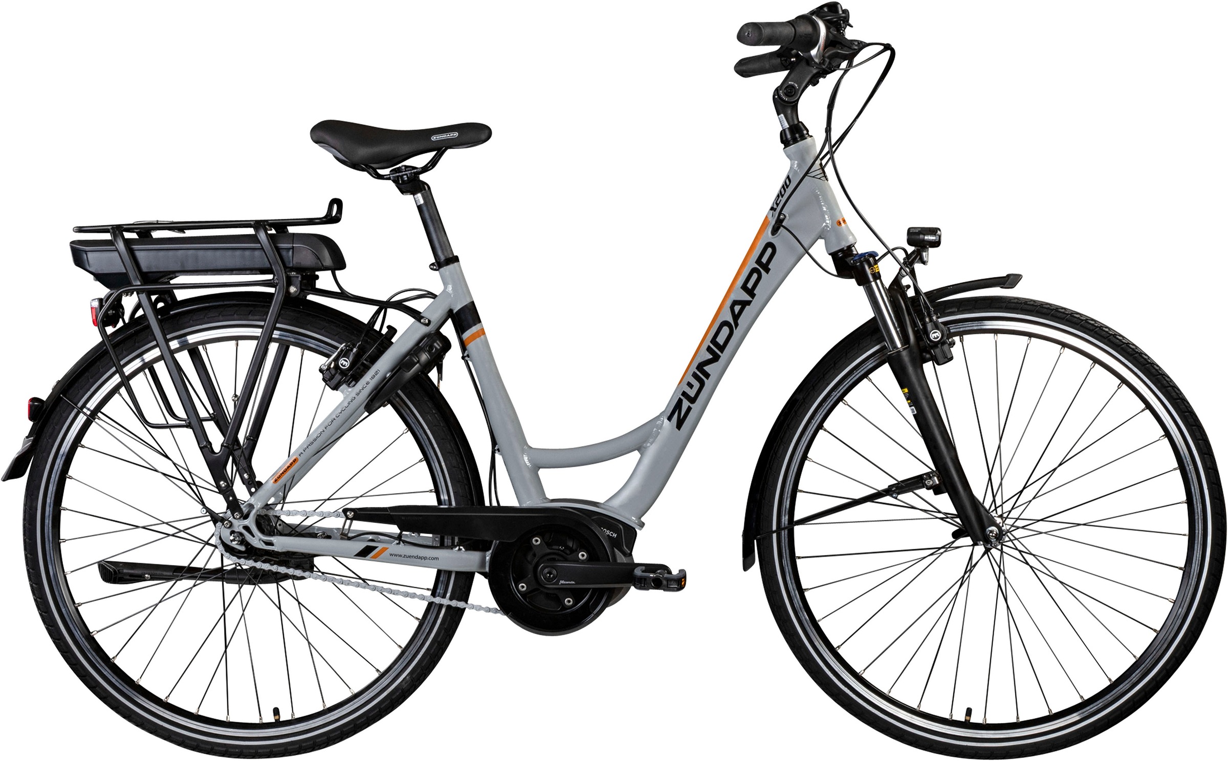 Zündapp E-Bike "X200", 7 Gang, Shimano, Nexus, Mittelmotor 250 W, Pedelec, Elektrofahrrad für Damen u. Herren