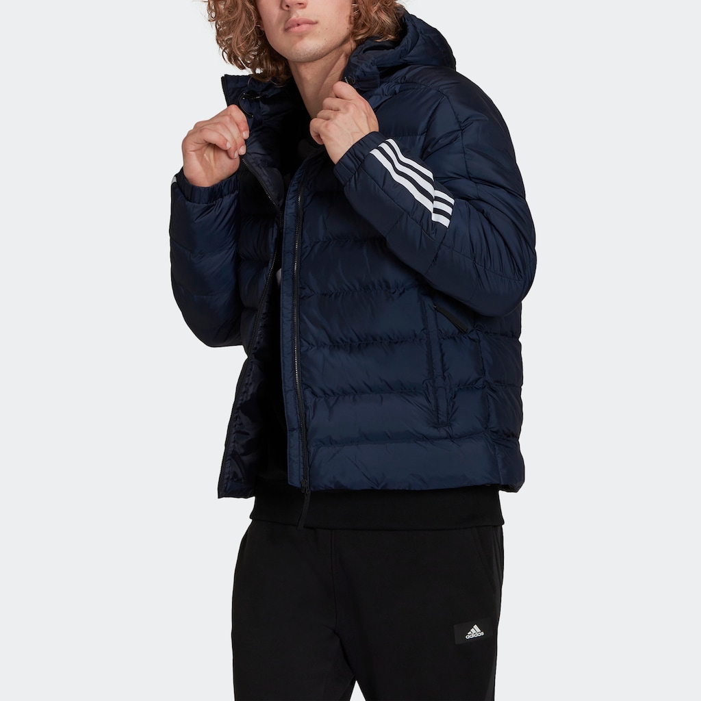 adidas Sportswear Outdoorjacke »ITAVIC 3STREIFEN MIDWEIGHT HOODED«