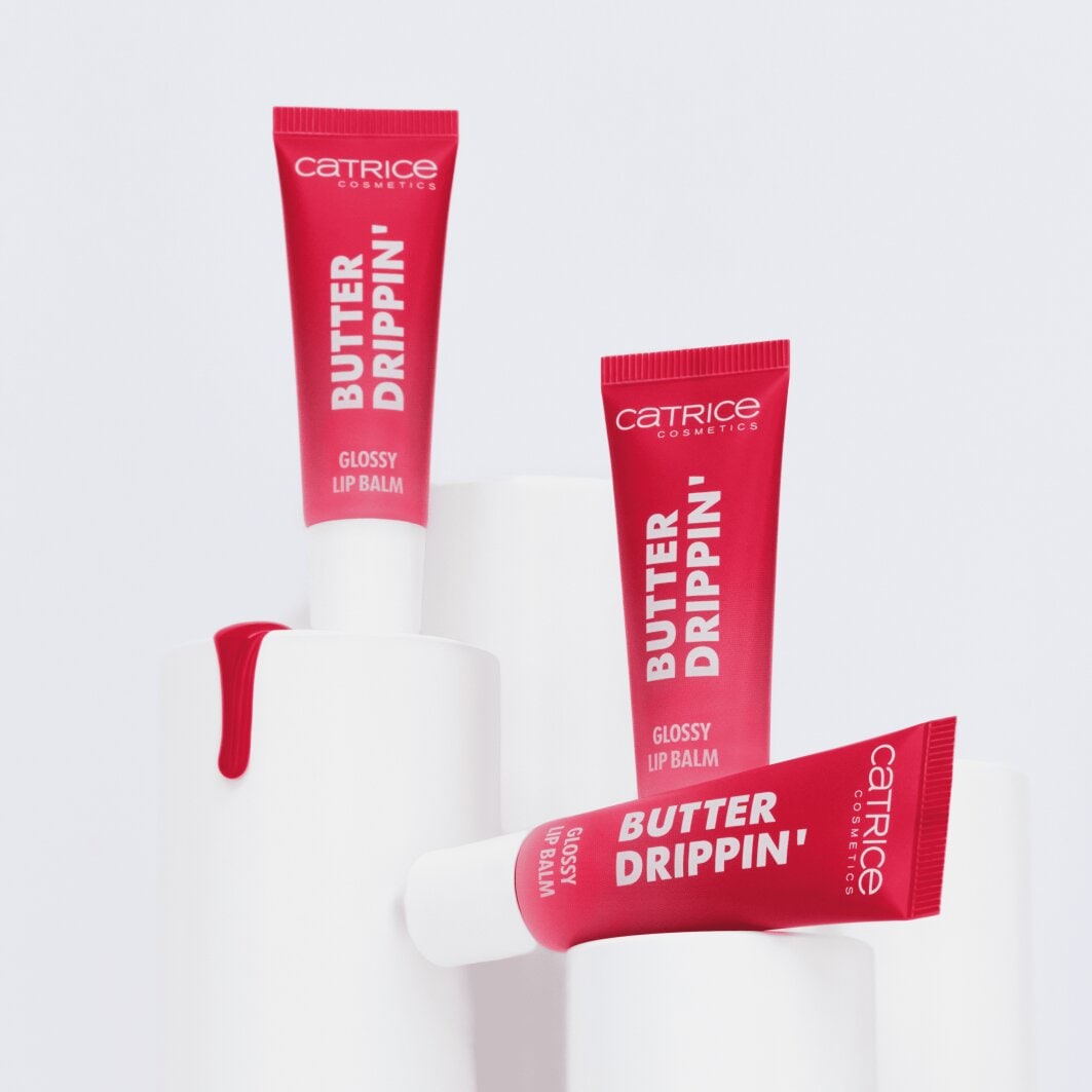 Catrice Lippenbalsam »Butter Drippin' Glossy Lip Balm«, (Set, 3 tlg.)