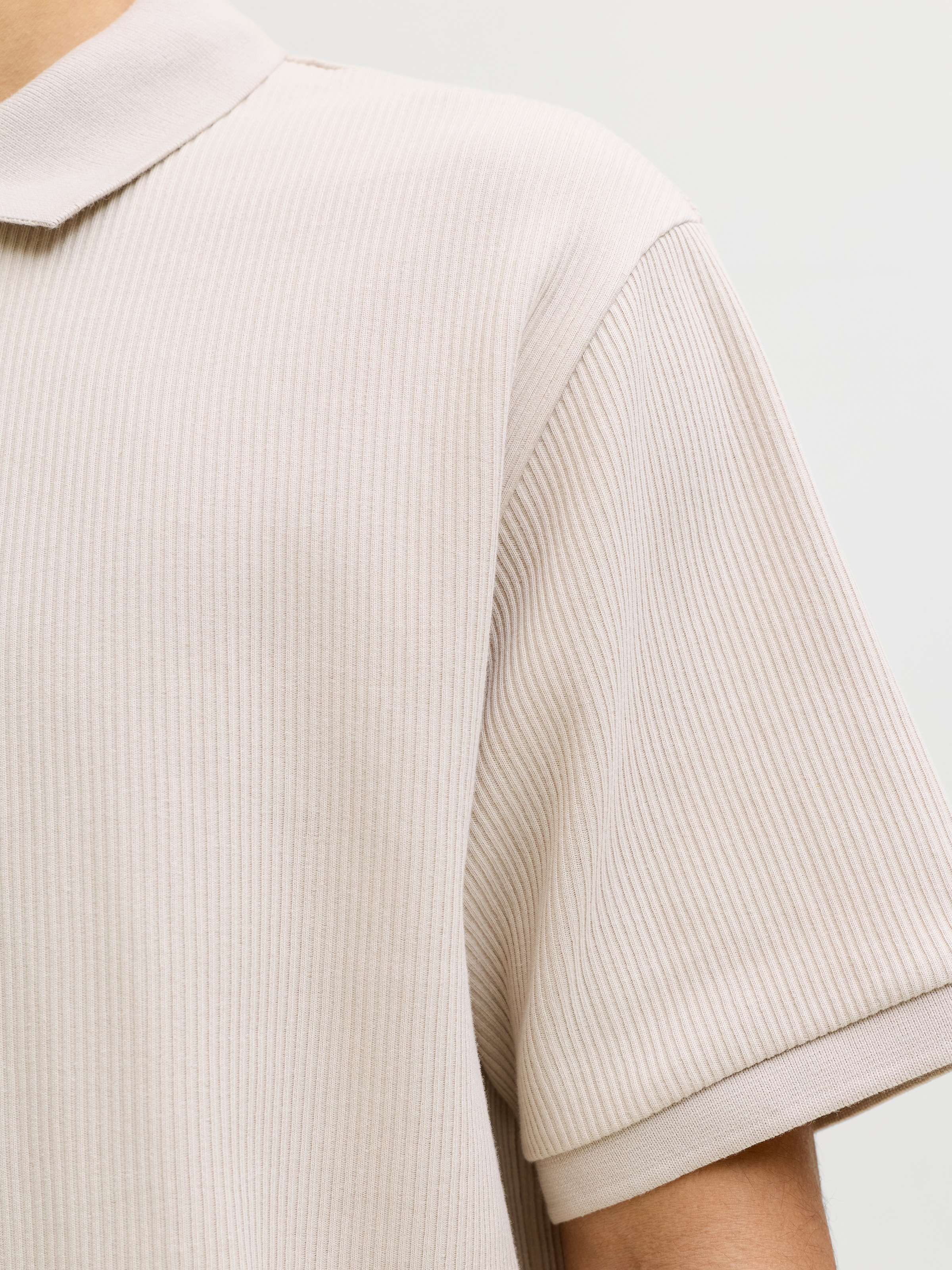 Thumbnail - Jack & Jones Poloshirt "JJEHARRISON STRUCTURE POLO SS LN" mit Polokragen