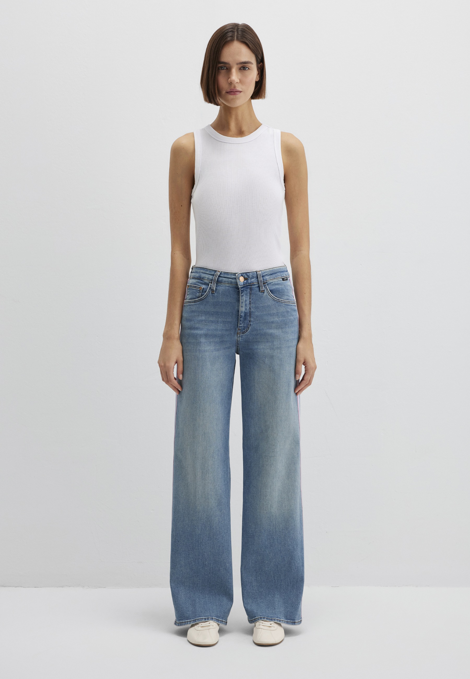 Thumbnail - Mavi Weite Jeans "MALIBU" Wide Leg Jeans