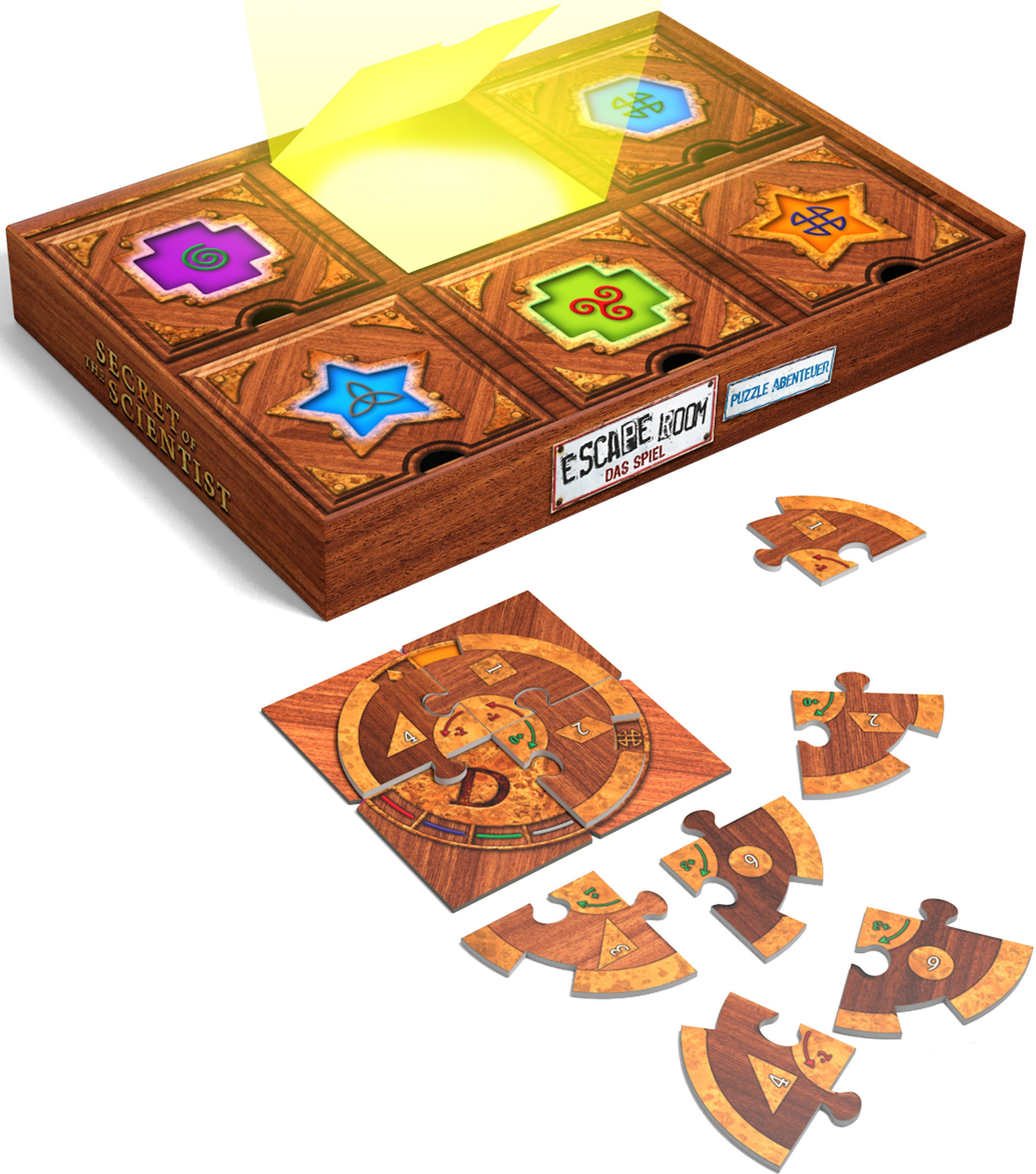 Noris Spiel »Escape Room Das Spiel, Puzzle Abenteuer - Secret of the Scientist«