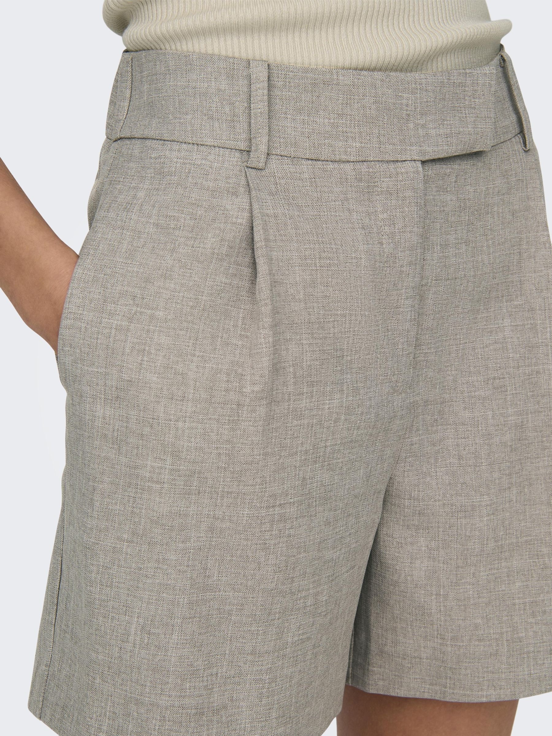 ONLY Shorts "ONLLINDA – Shorts mit hoher Taille und weitem Beinschnitt", un günstig online kaufen