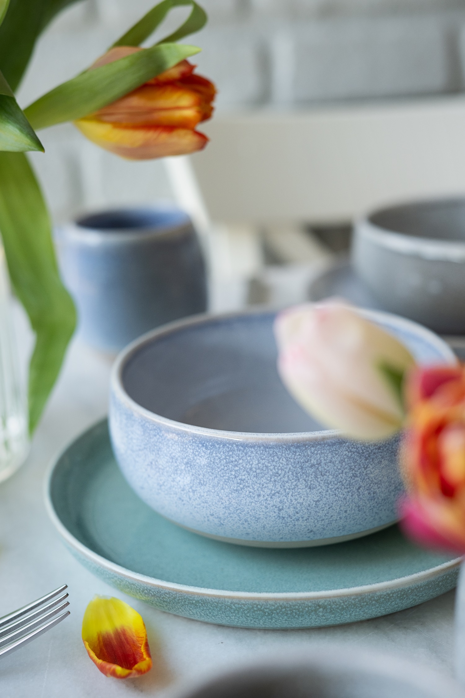 MÄSER Frühstücks-Geschirrset »Aquata« Geschirr-Set, Service