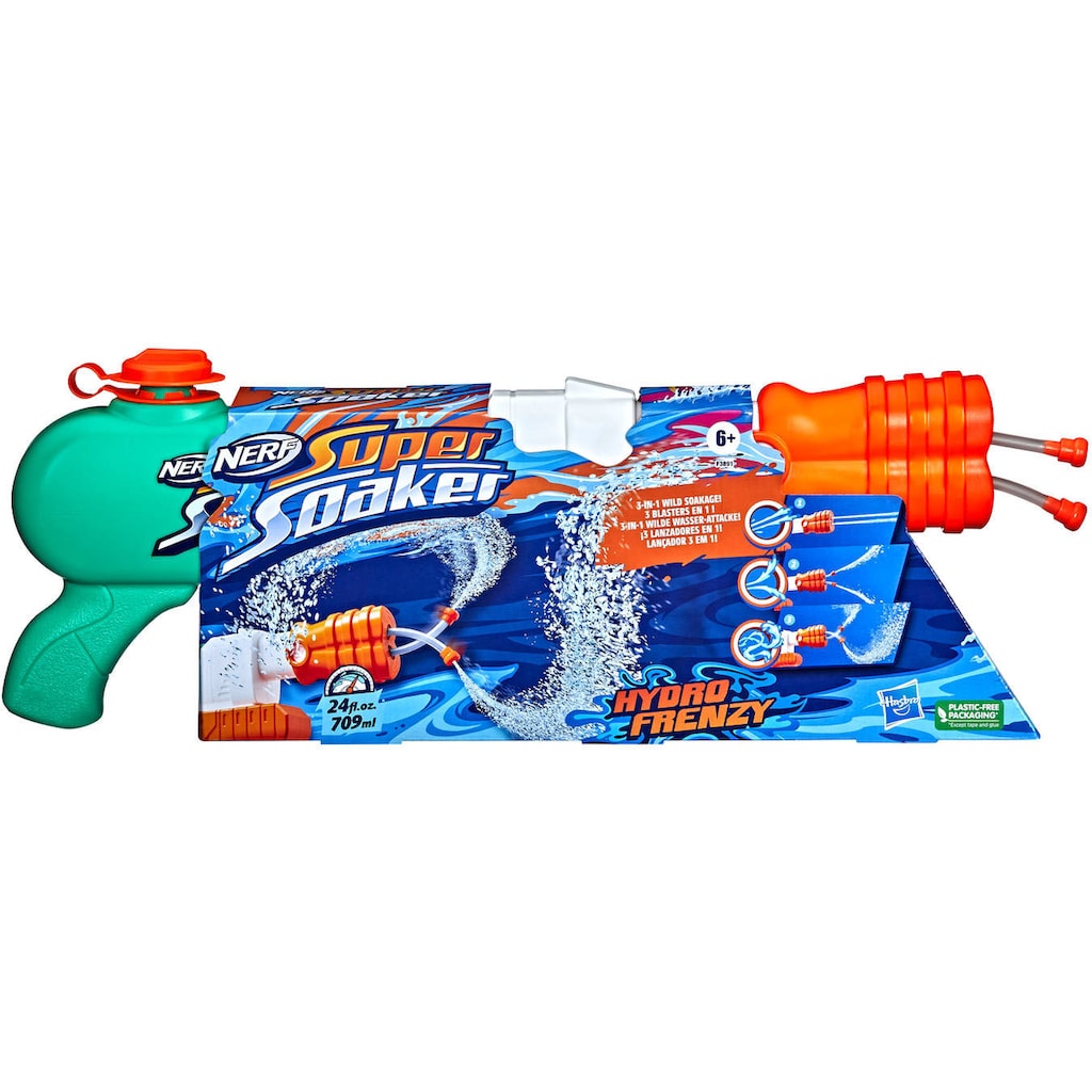 Hasbro Wasserpistole »Nerf, Wasserblaster, Super Soaker Hydro Frenzy«