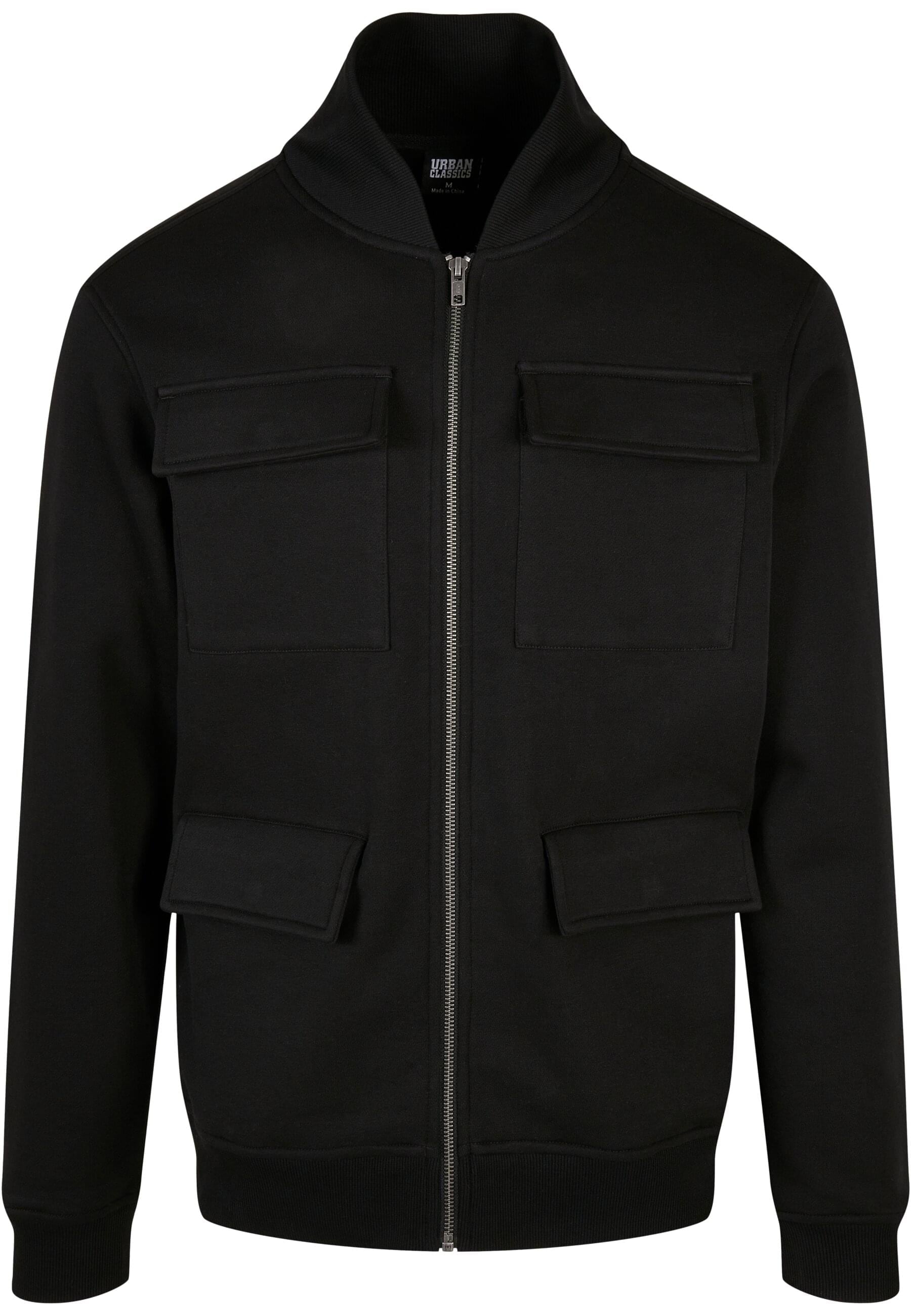 URBAN CLASSICS Bomberjacke "Urban Classics Herren M65 Sweat Bomber", (1 St.), ohne Kapuze