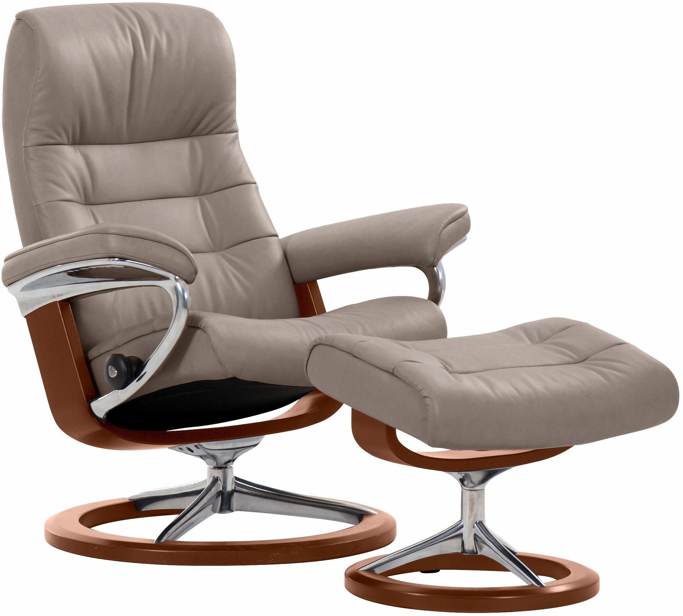 Stressless Relaxsessel "Opal", (Set), mit Signature Base, Größe L, mit Schlaffunktion