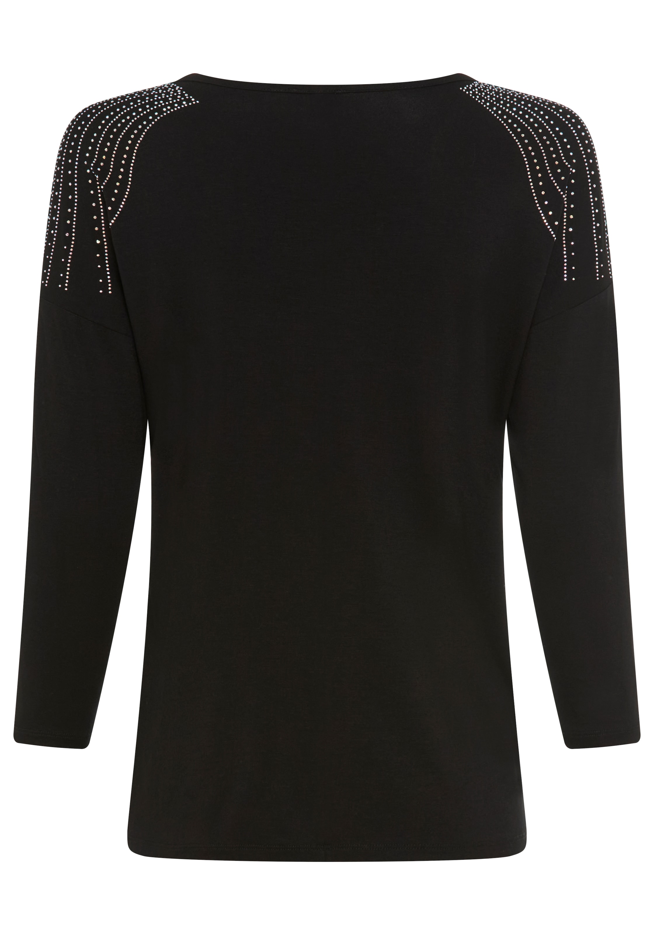 Laura Scott 3/4-Arm-Shirt, mit Glitzersteinchen-Detail - NEUE KOLLEKTION