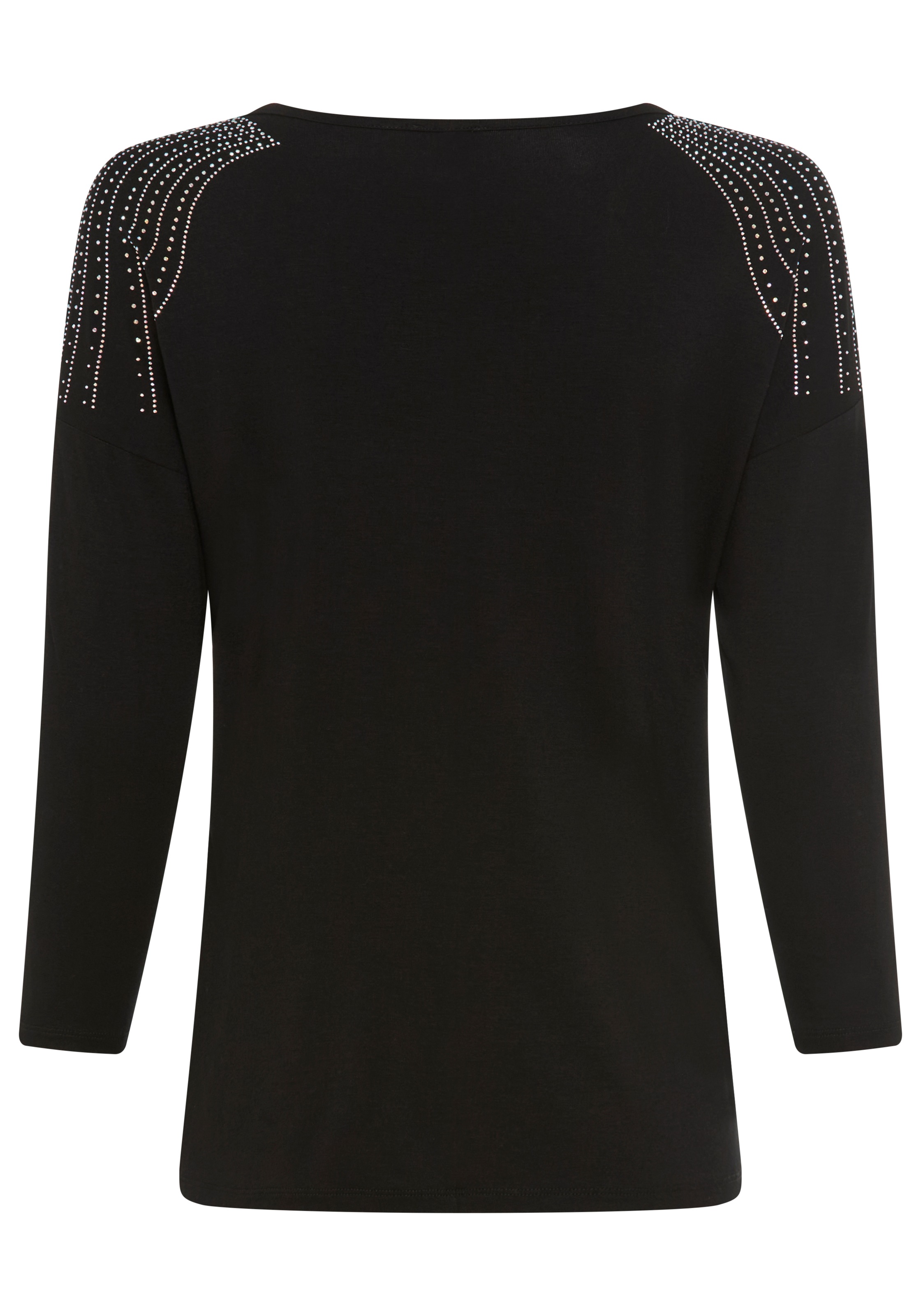 Laura Scott 3/4-Arm-Shirt, mit Glitzersteinchen-Detail - NEUE KOLLEKTION günstig online kaufen