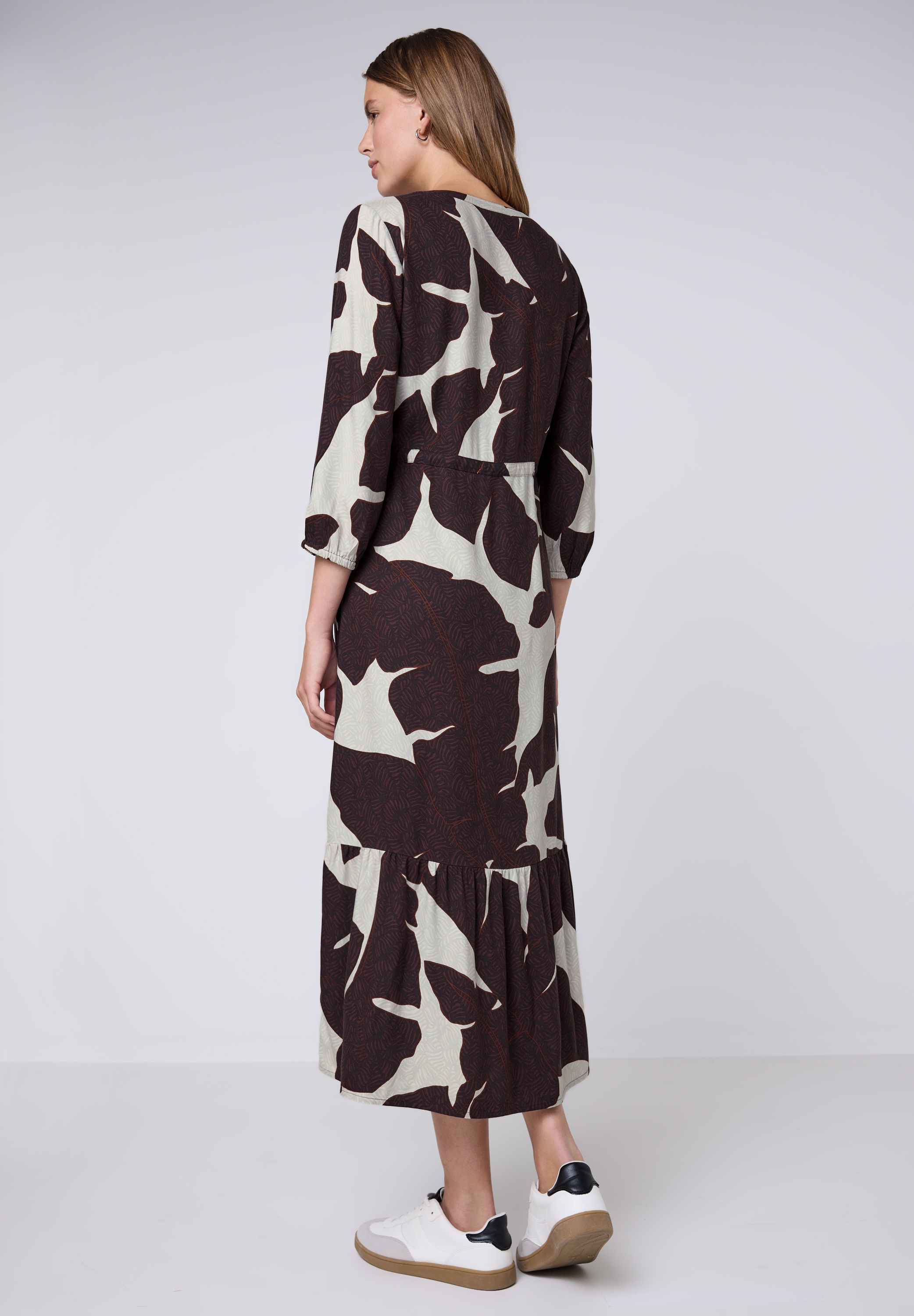 STREET ONE STUDIO Maxikleid, aus Viskose