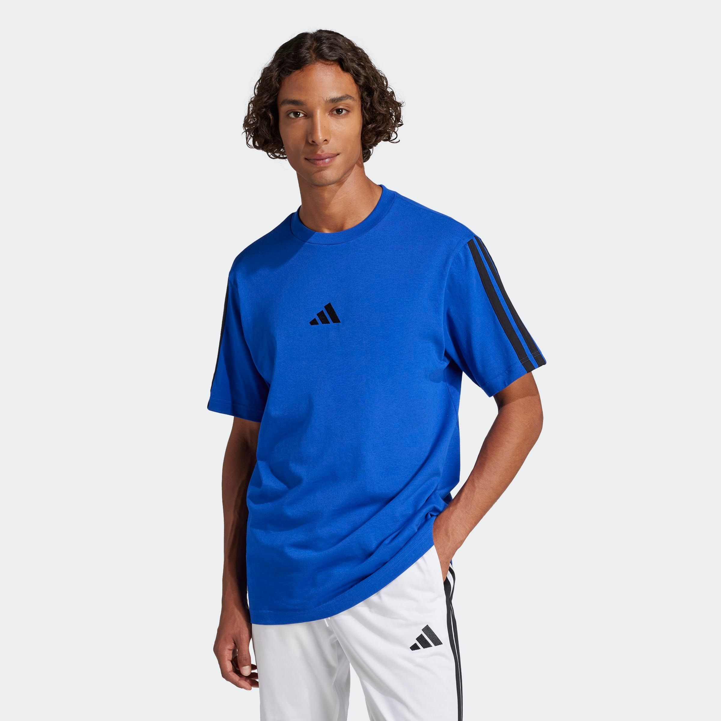 adidas Sportswear T-Shirt "M 3S SJ T B" sportlicher Stil, mit 3-Streifen-De günstig online kaufen