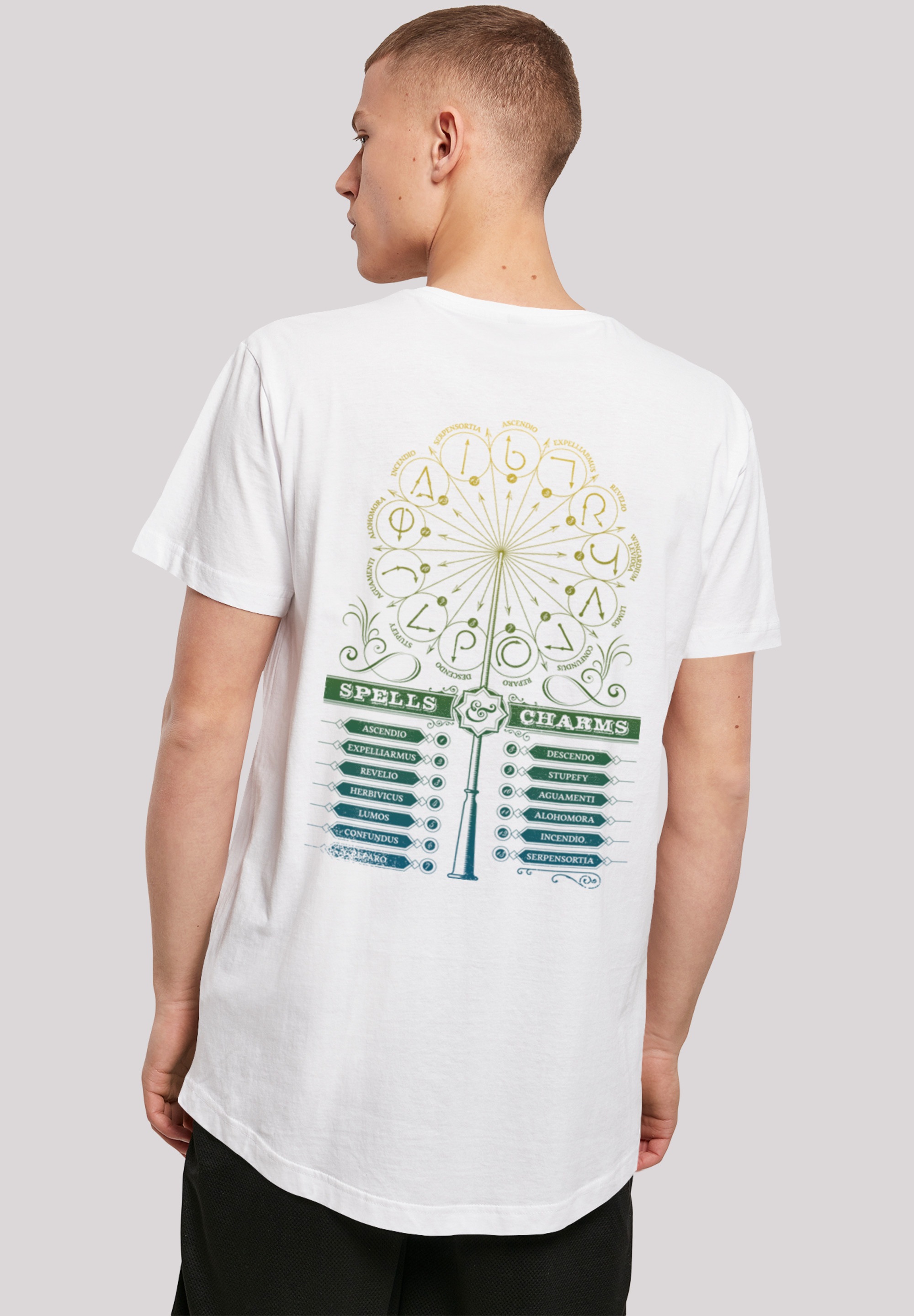 F4NT4STIC T-Shirt »Harry Potter Wingardium Leviosa Spells Charms«, Print