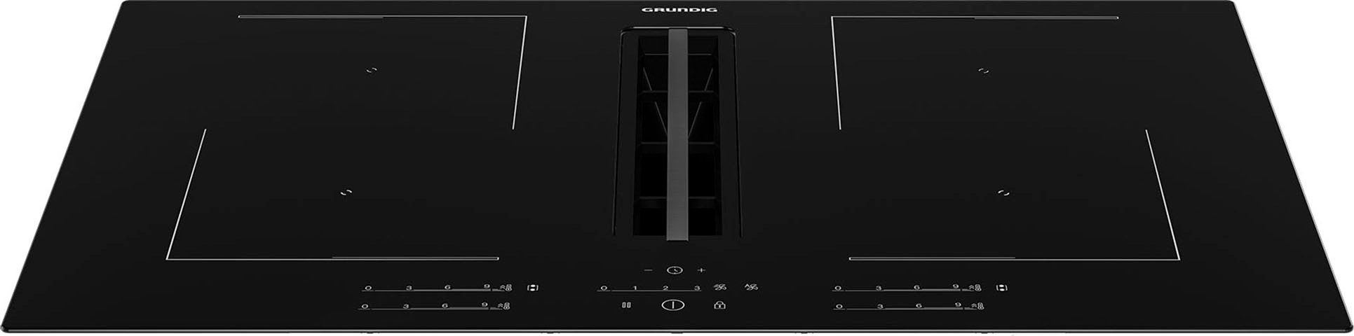 Grundig Kochfeld mit Dunstabzug "GIEH 834480 P 7757183601" günstig online kaufen