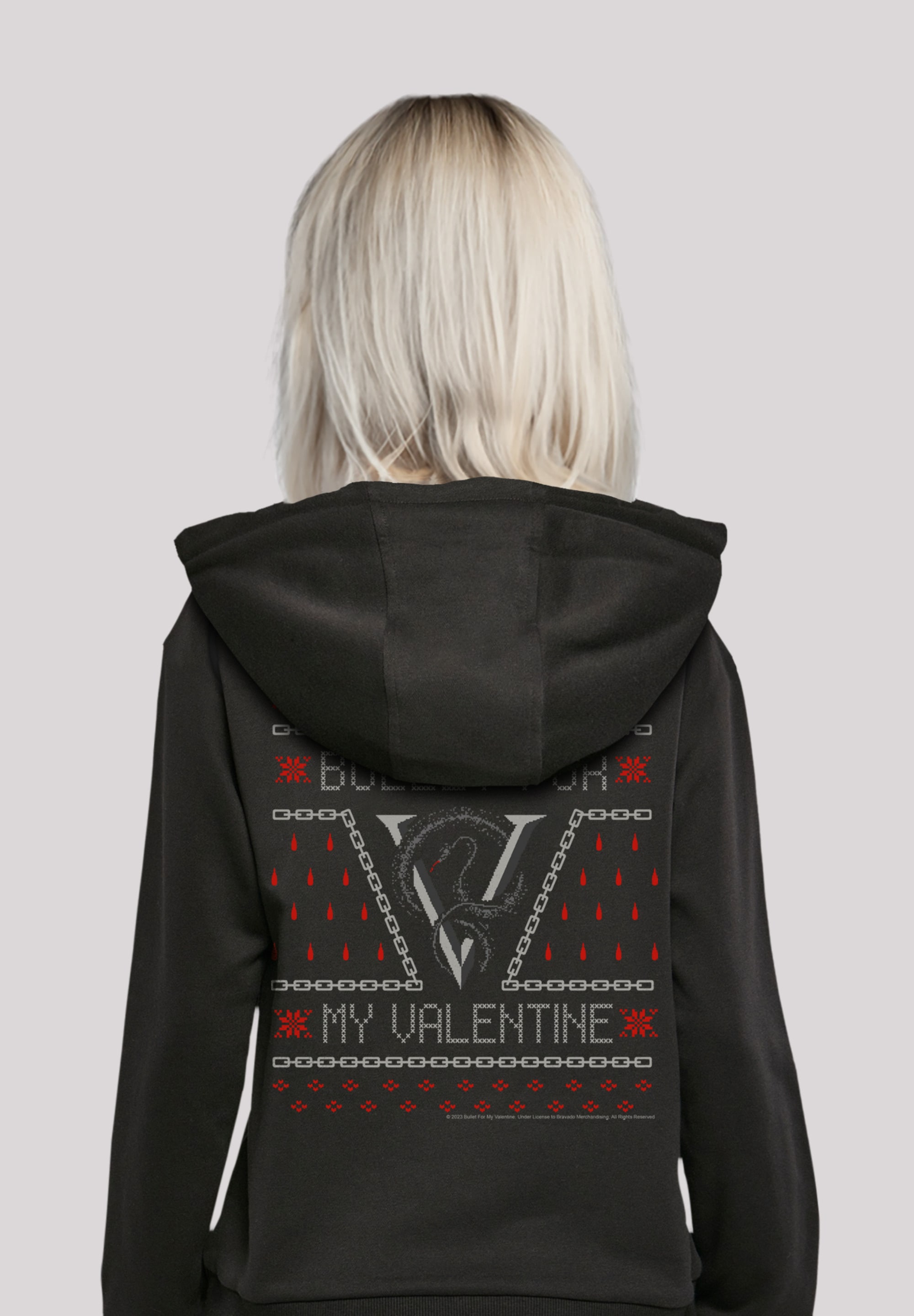 F4NT4STIC Kapuzenpullover Qualität, Valentine Christmas«, Premium for Band Rock-Musik, | BAUR my bestellen Band »Bullet online Metal