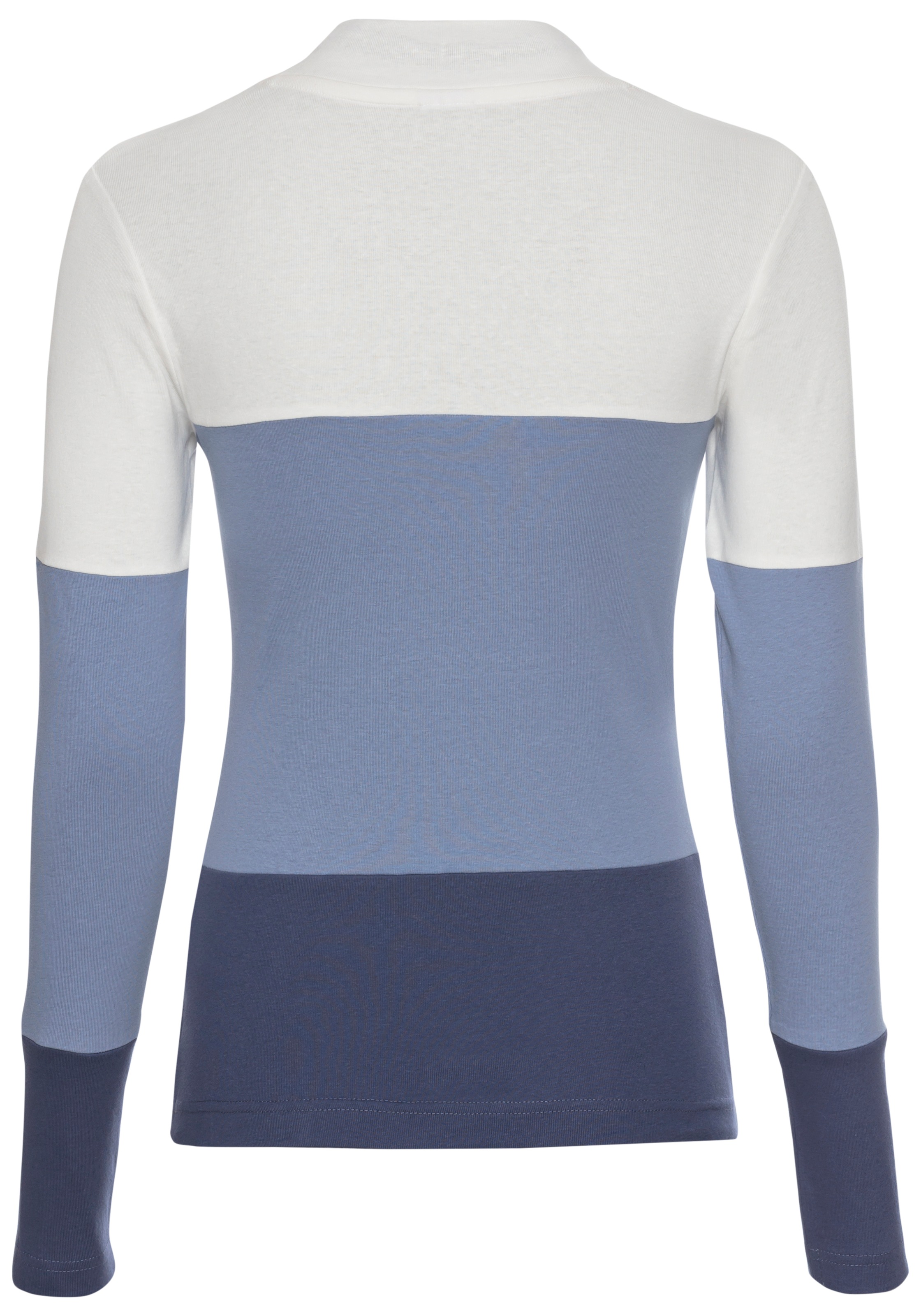 KangaROOS Langarmshirt, mit Farbverlauf
