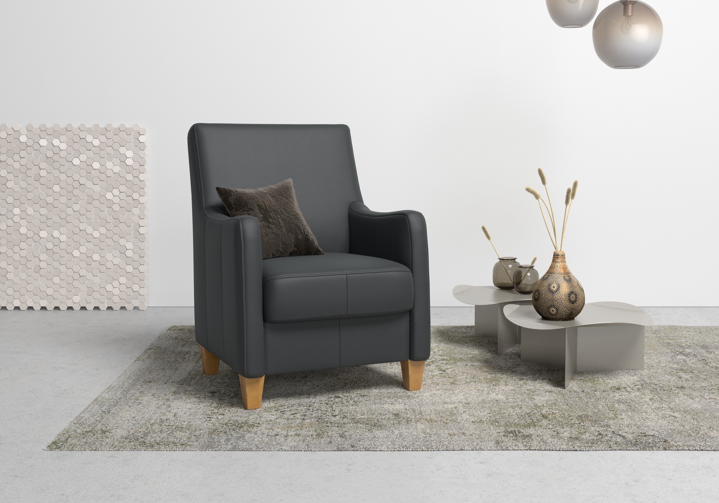 Home affaire Sessel "Palmera, B: 70 cm" mit Federkern günstig online kaufen