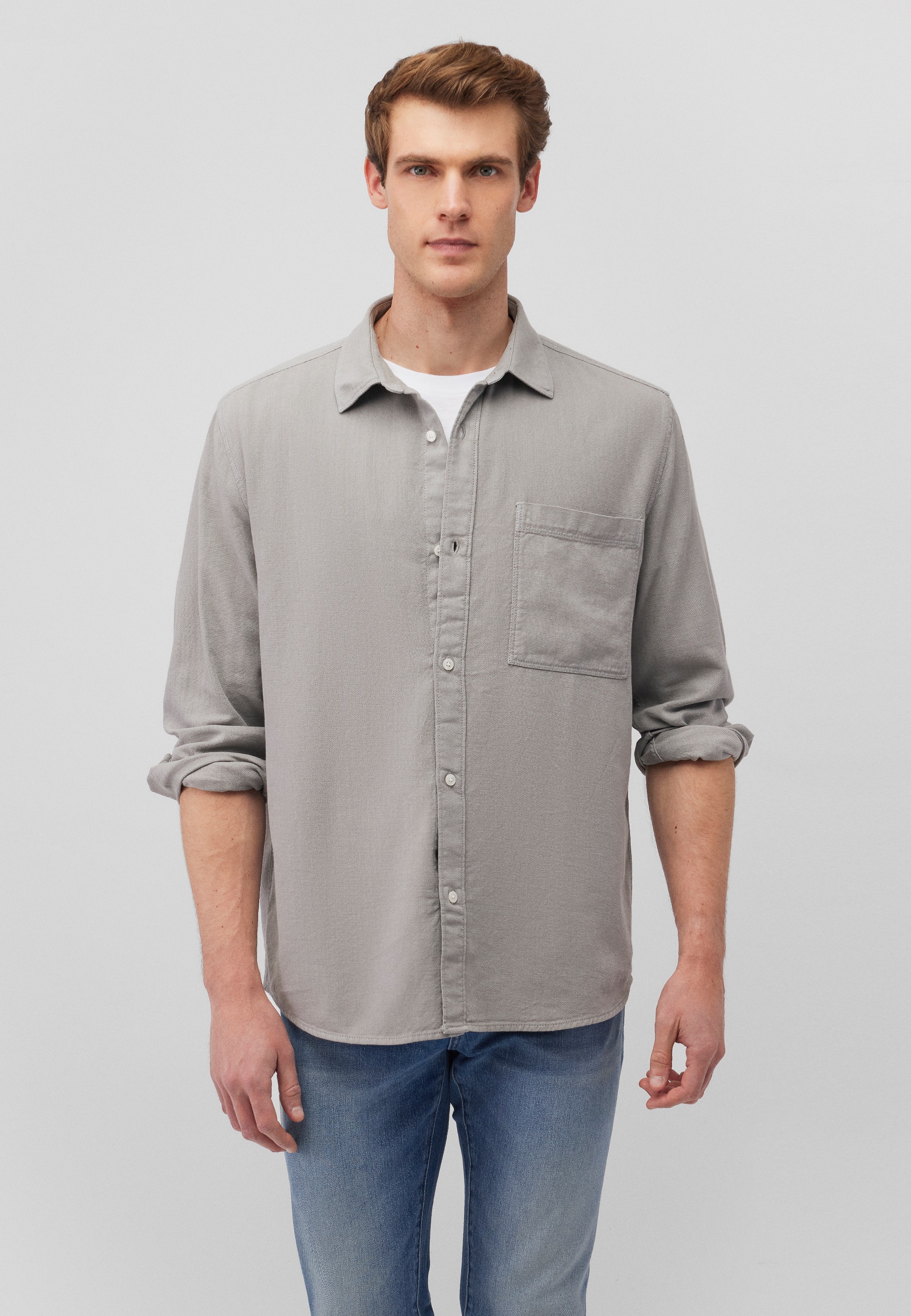 Mavi Langarmhemd »LONG SLEEVE SHIRT«, Hemd mit Brusttasche