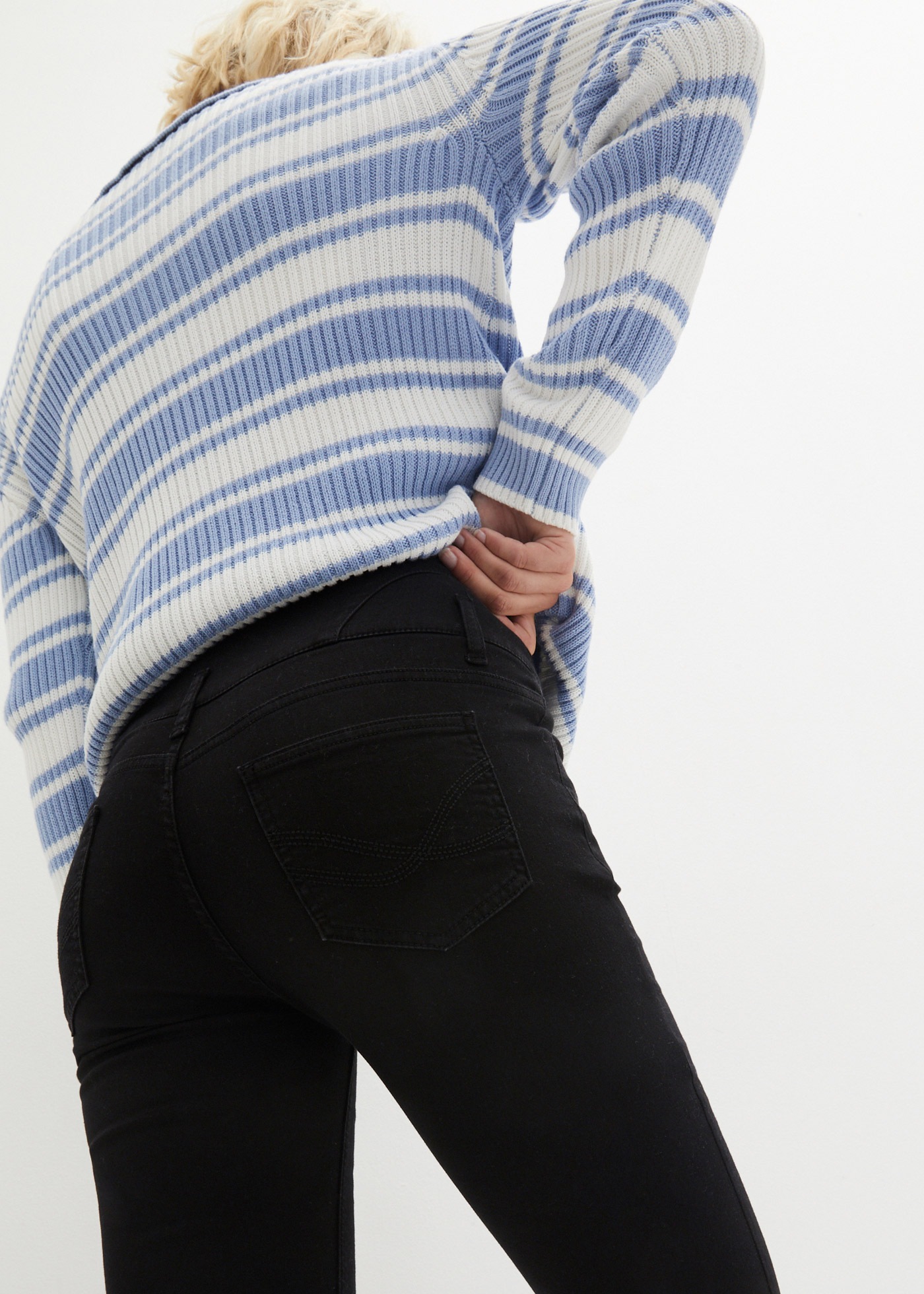 Thumbnail - bonprix Skinny-fit-Jeans "Skinny Jeans High Waist, Shaping Thermojeans" Skinny Jeans High Waist, Shaping Thermojeans