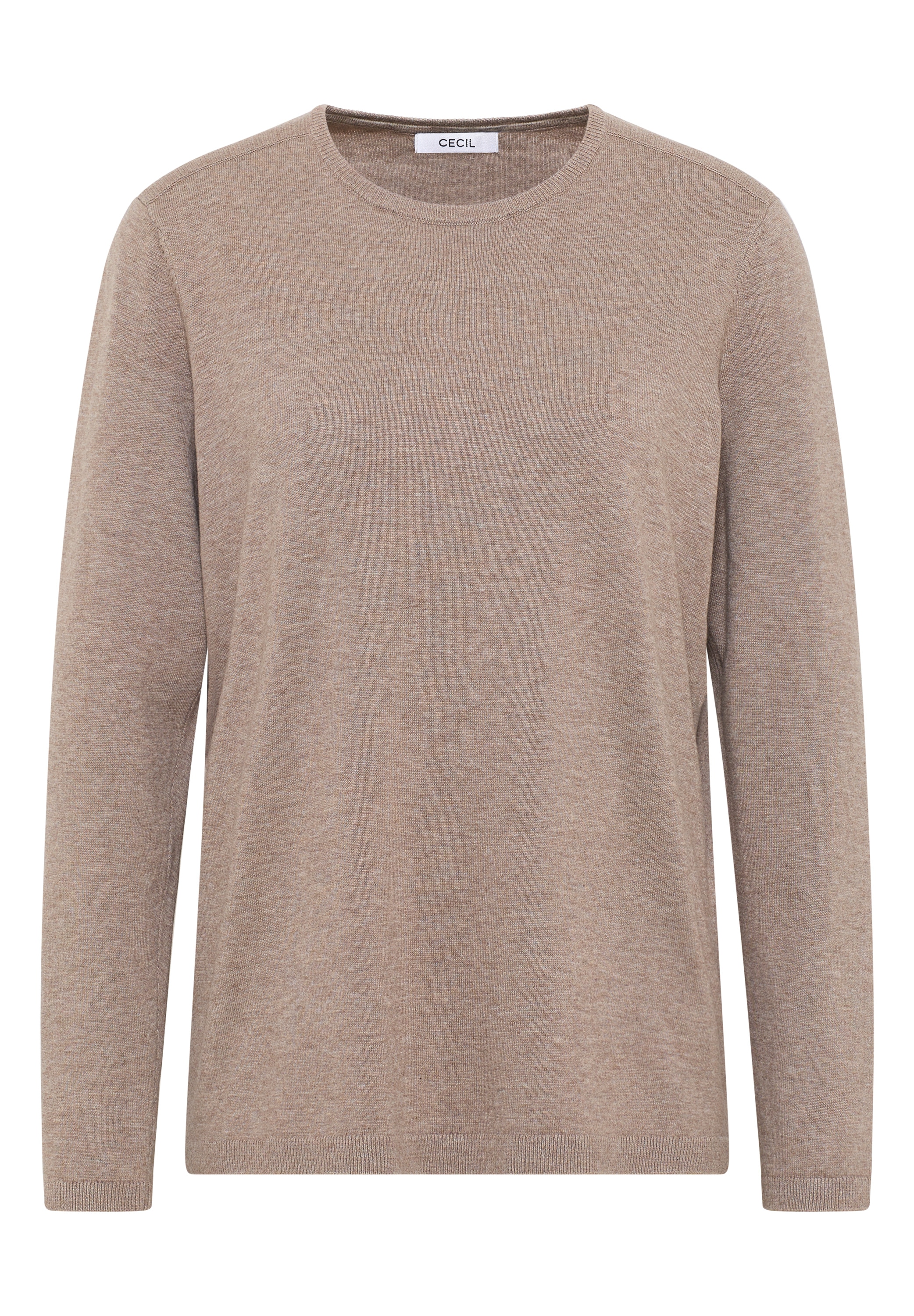 Cecil Strickpullover, mit feinem Detail an der Schulter und Viskose-Anteil
