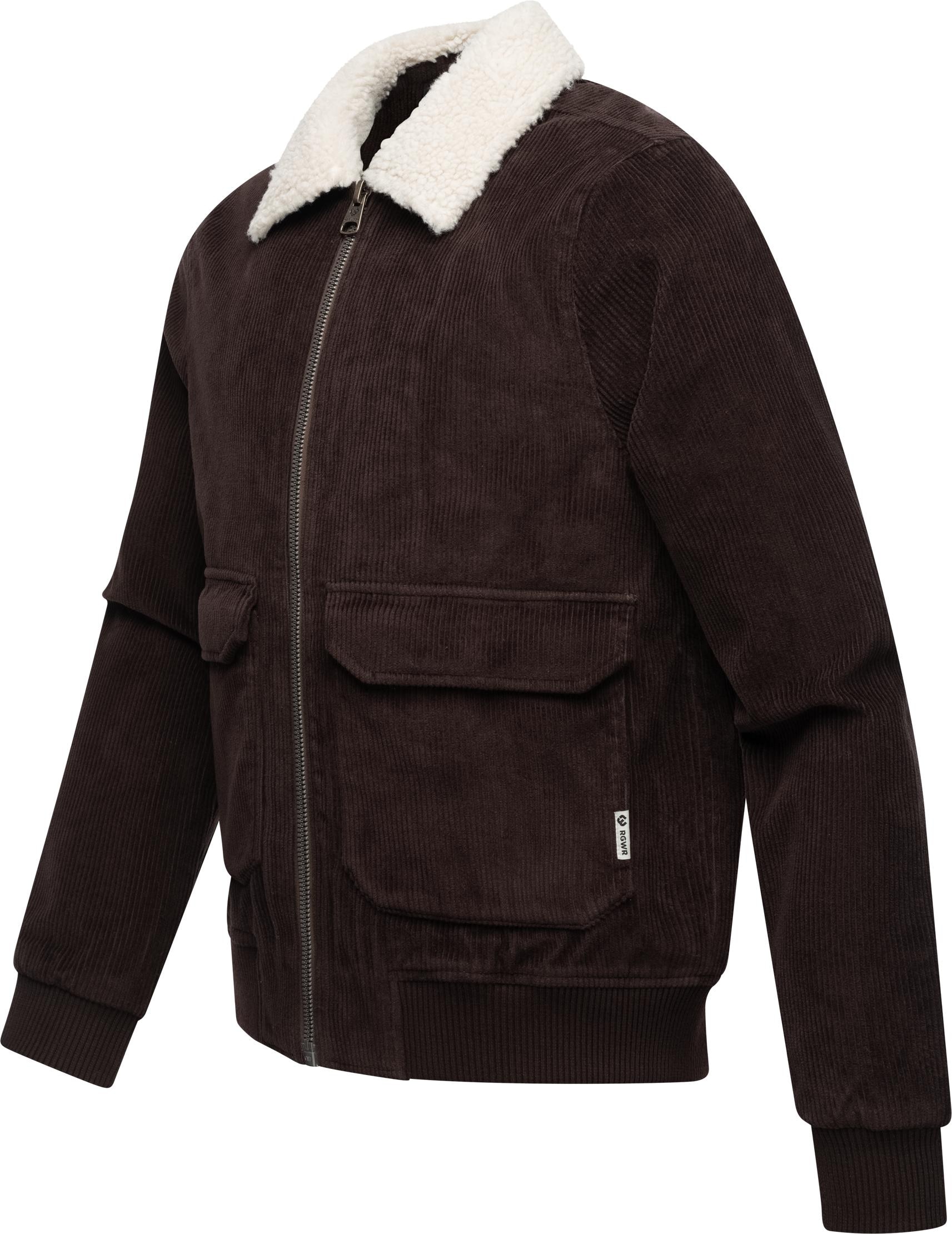 Ragwear Cordjacke »Aviss«, ohne Kapuze, Wasserdichte Herren Übergangsjacke aus Kord