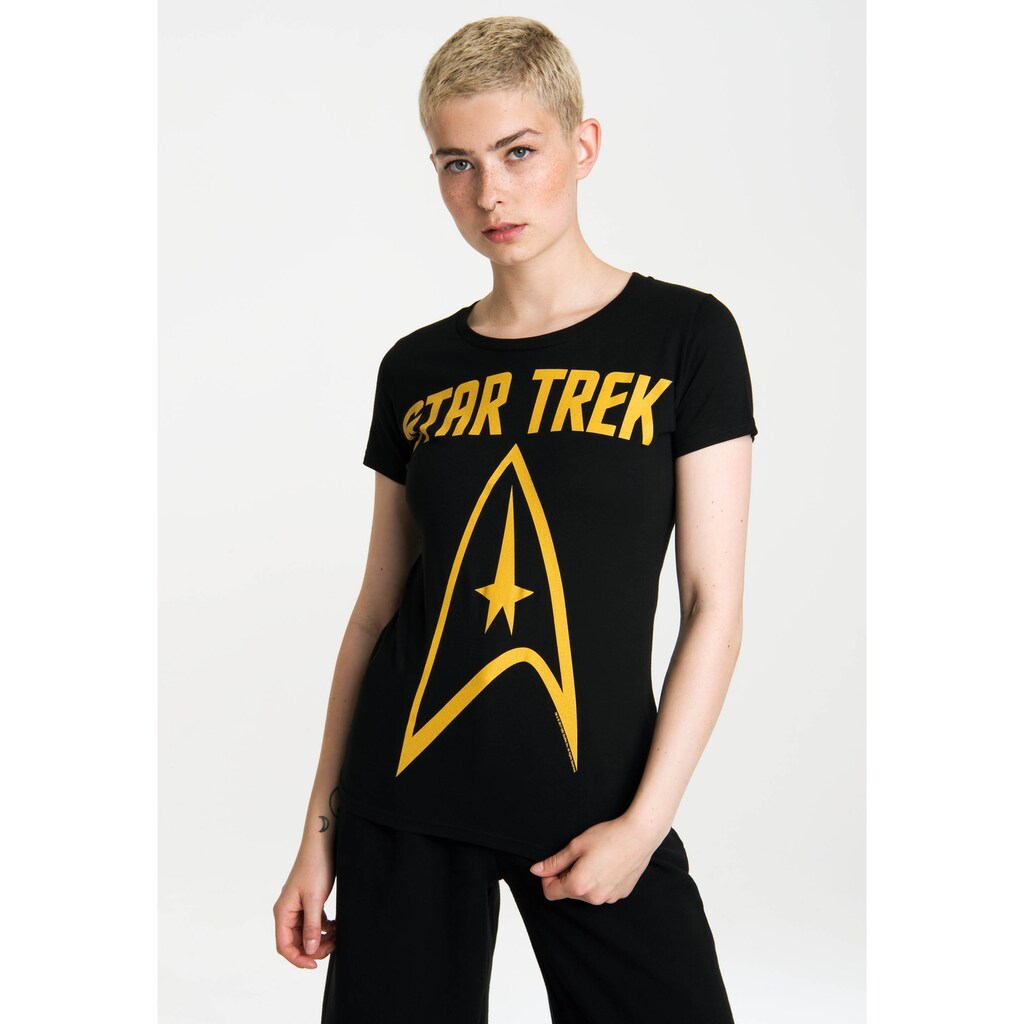 LOGOSHIRT T-Shirt »Star Trek Logo«