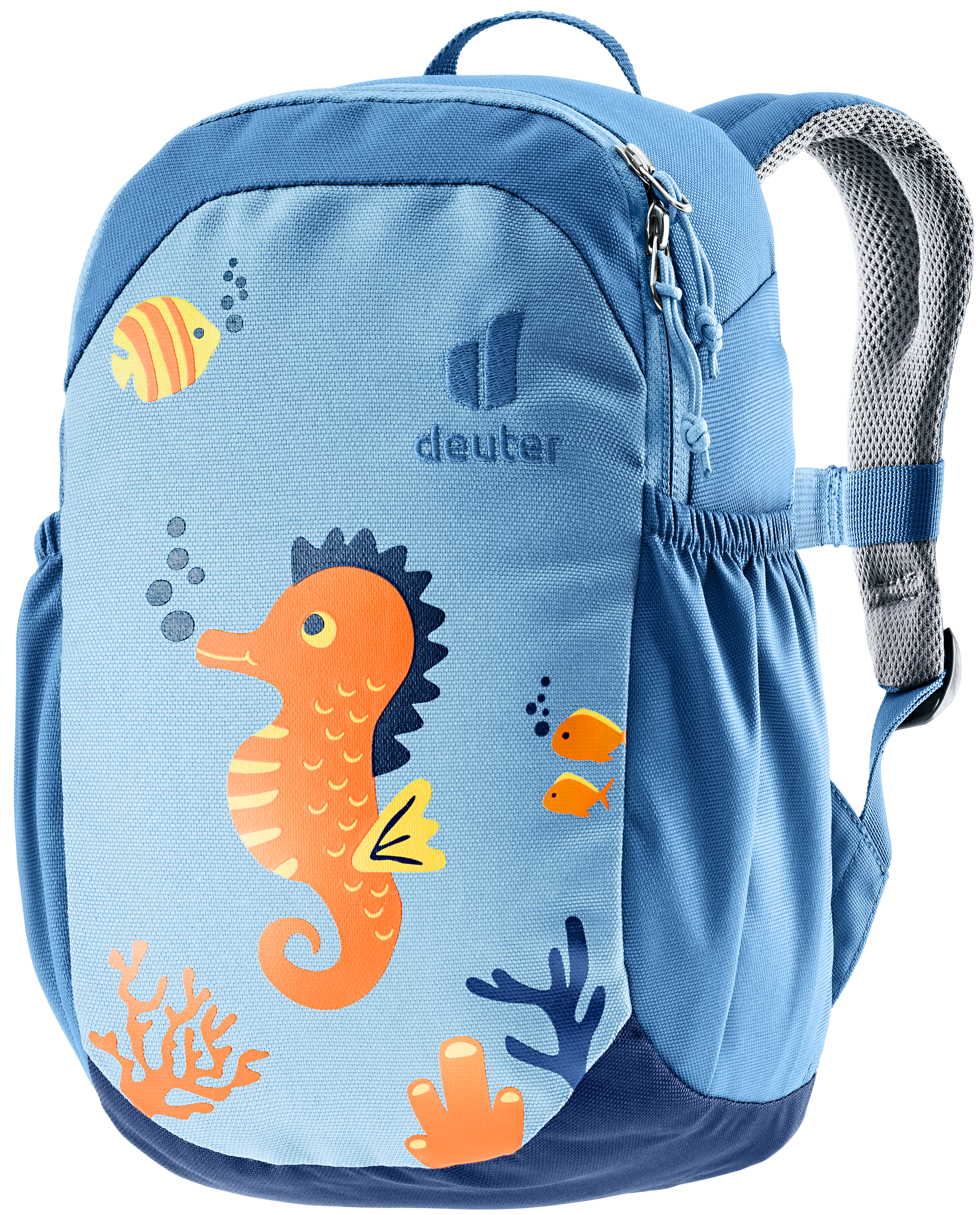 DEUTER Kinderrucksack "Pico", B/H/T: 19cm x 28cm x 12cm, blau, Rucksäcke, für Kinder ab 2 Jahren, mit Namensschild in der Innenausstattung