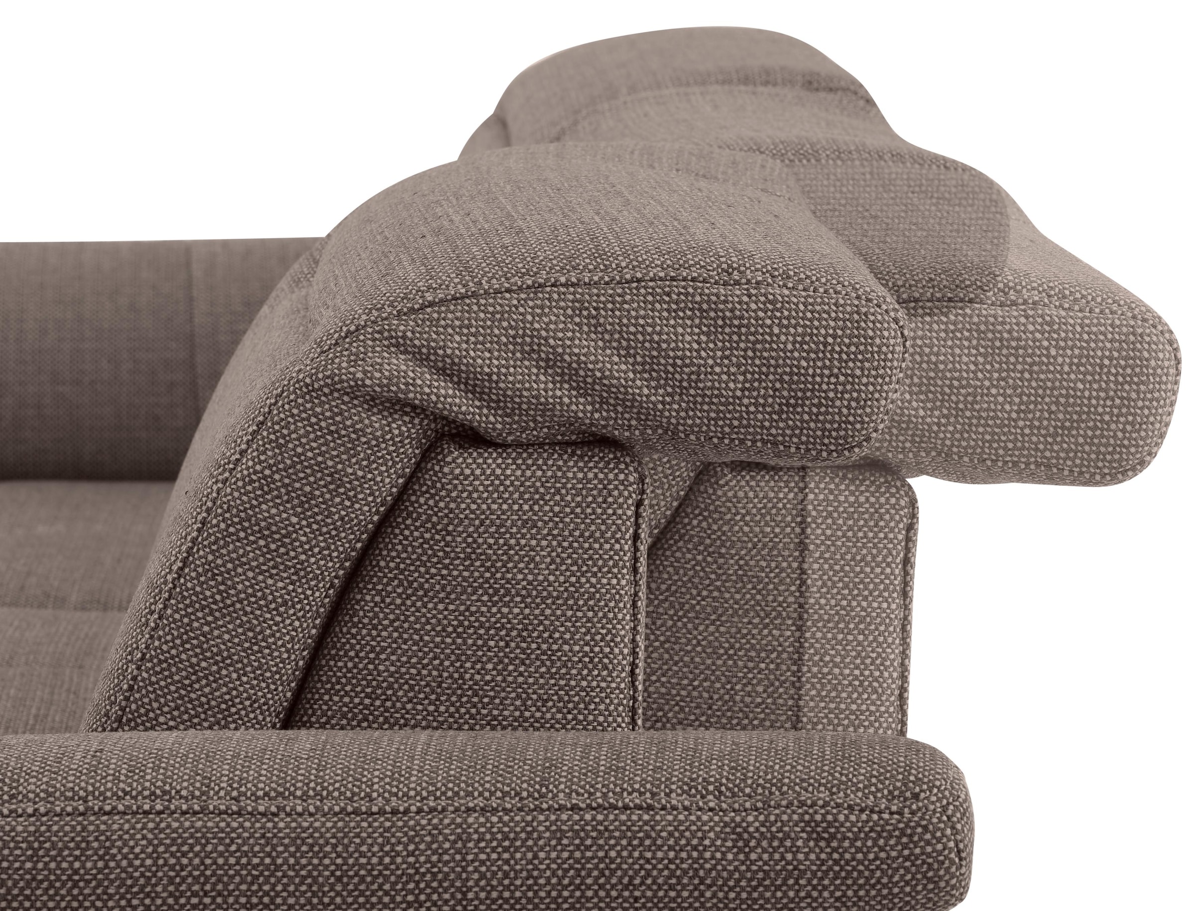 Home affaire Ecksofa »Solvei L-Form«, mit Recamierenabschluß und Sitztiefenverstellung