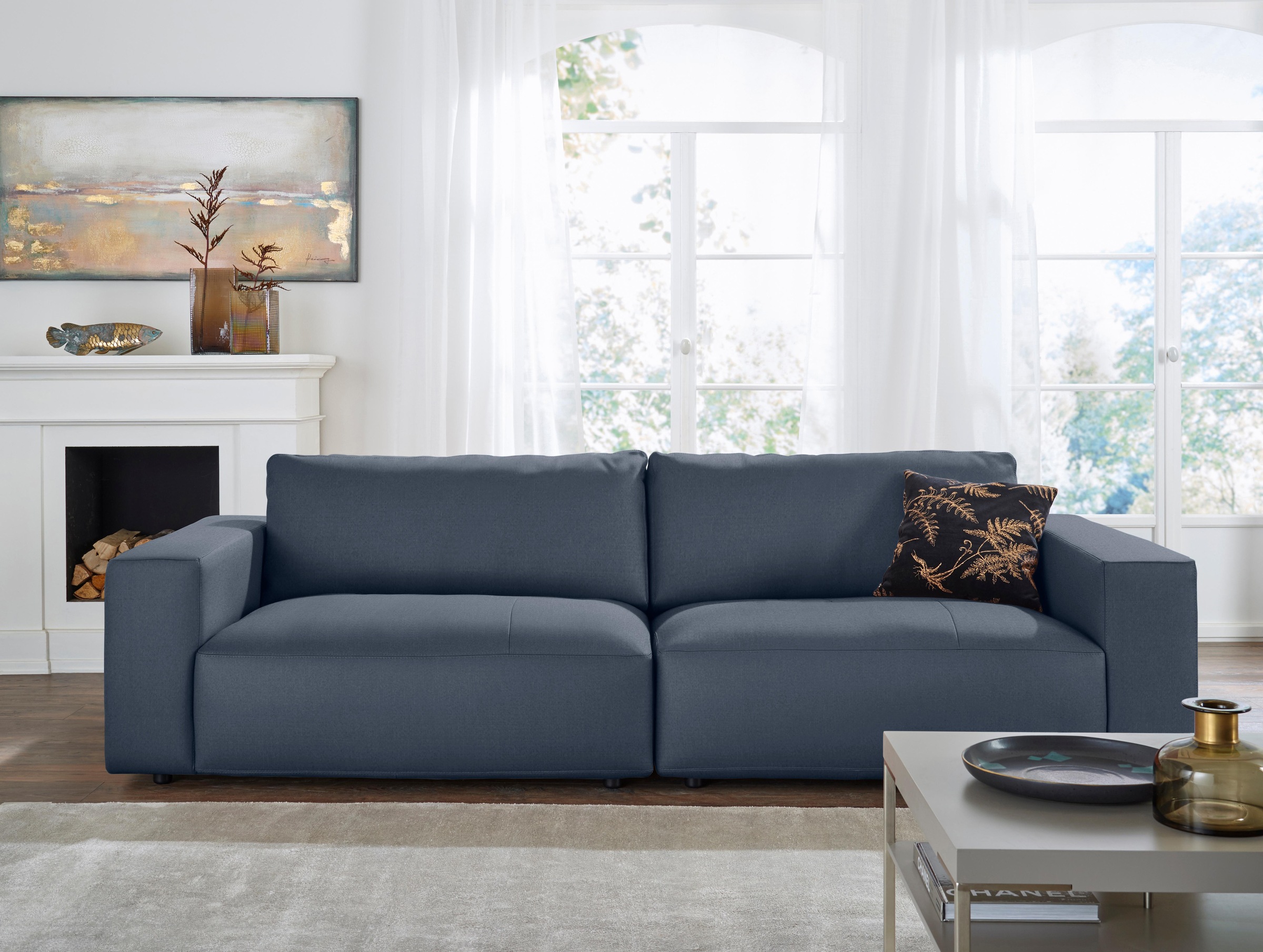 Musterring Big-Sofa »LUCIA«, in vielen Qualitäten und 4 unterschiedlichen Nähten, 3-Sitzer