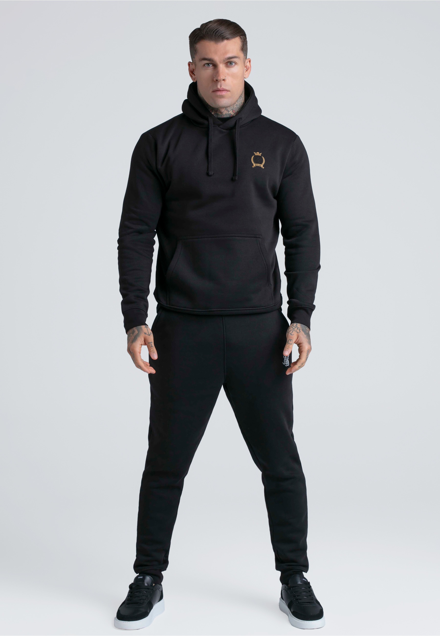 Siksilk Rundhalspullover »SikSilk Essentials Hoodie« 1