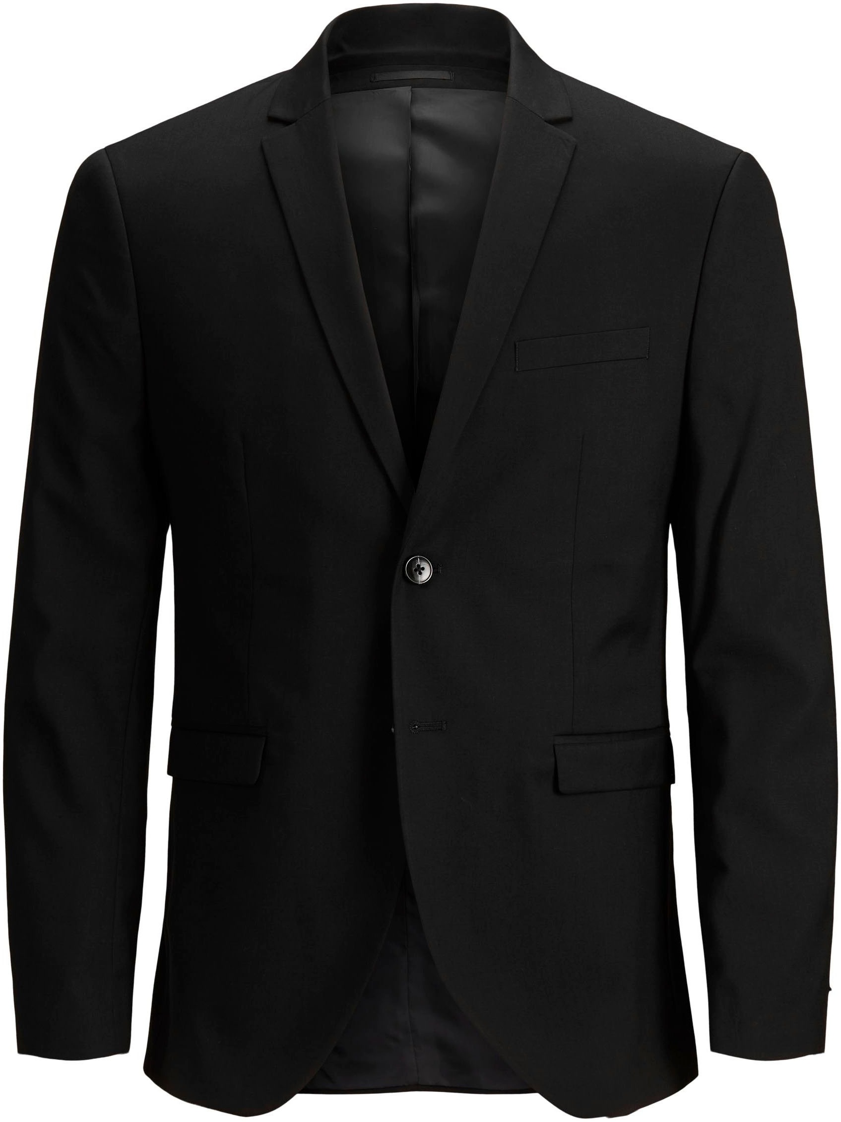 Thumbnail - Jack & Jones Sakko "JPRFRANCO Blazer mit 2-Knopf-Form und extra schmalem Schnitt", unifarben, modisch, slim fit, Kunstfa...