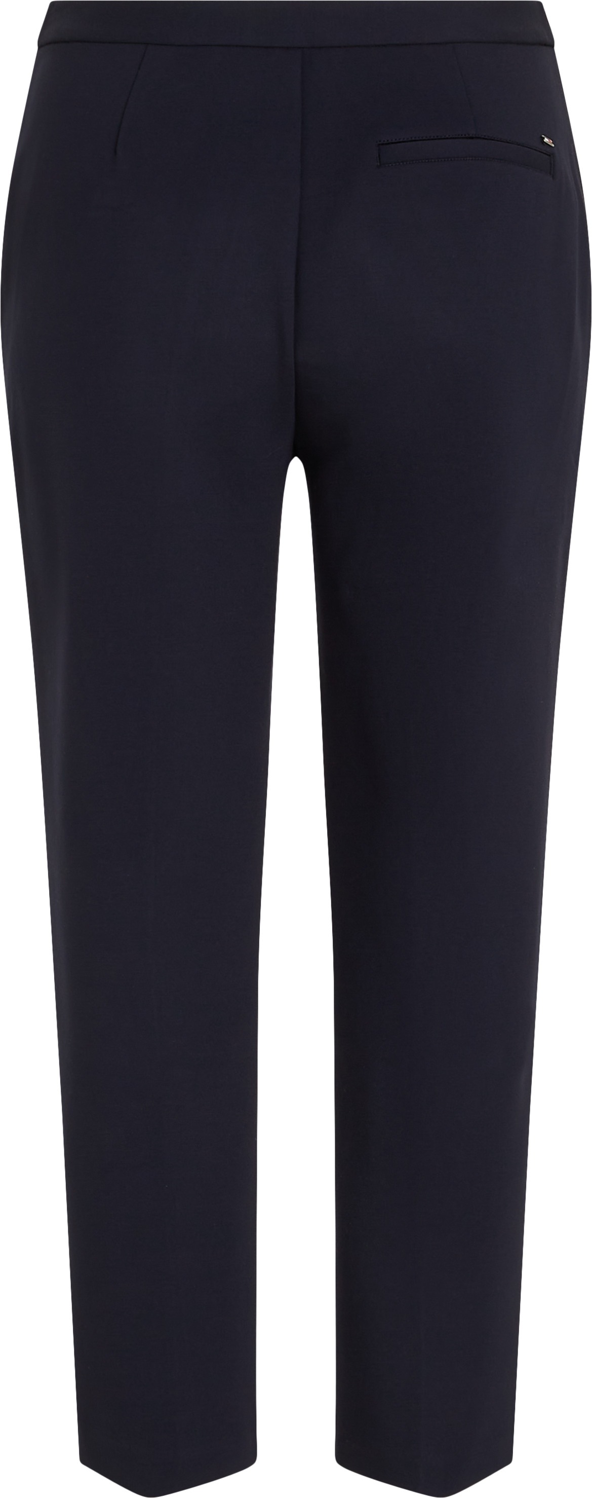 Tommy Hilfiger Webhose »PUNTO SLIM STRAIGHT PANT«, mit Tommy Hilfiger Flagge